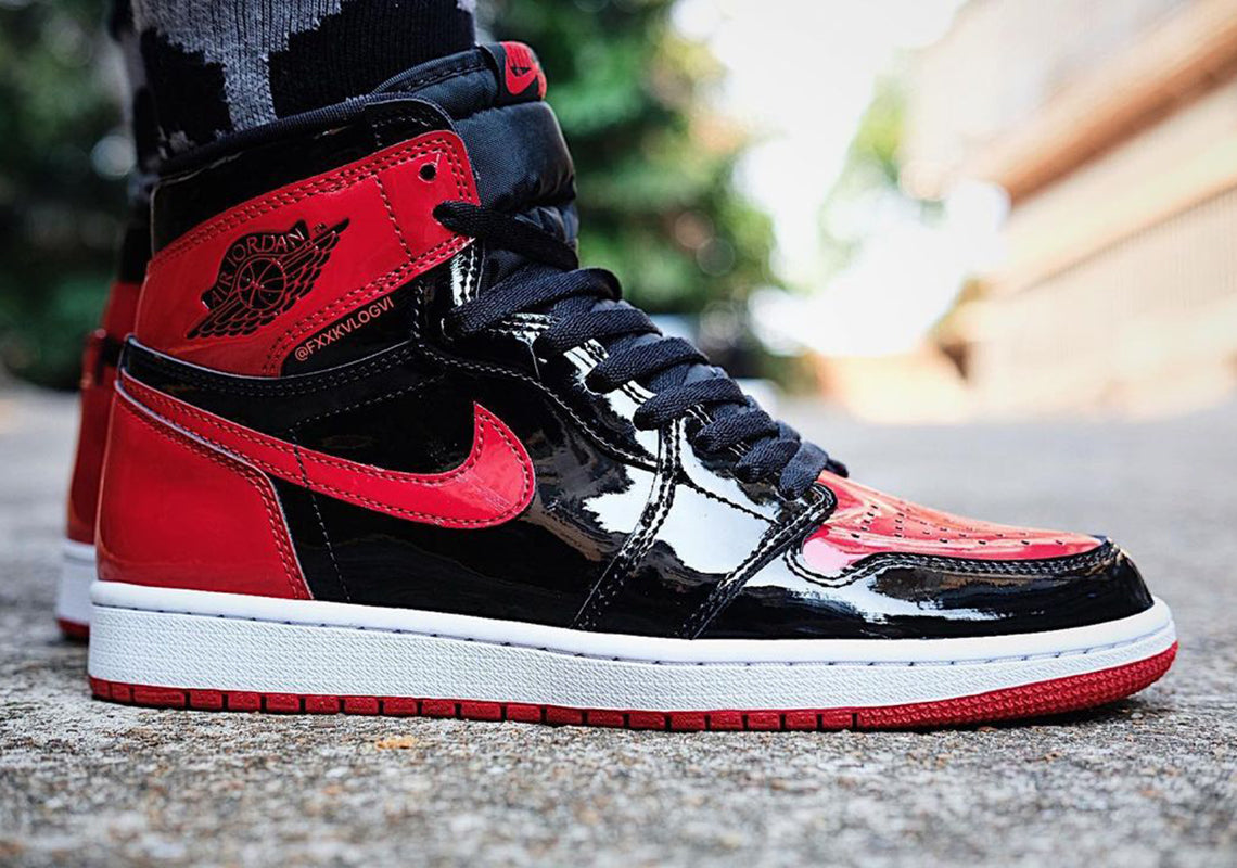 Air Jordan 1 High OG "Patent Bred" släpps i december