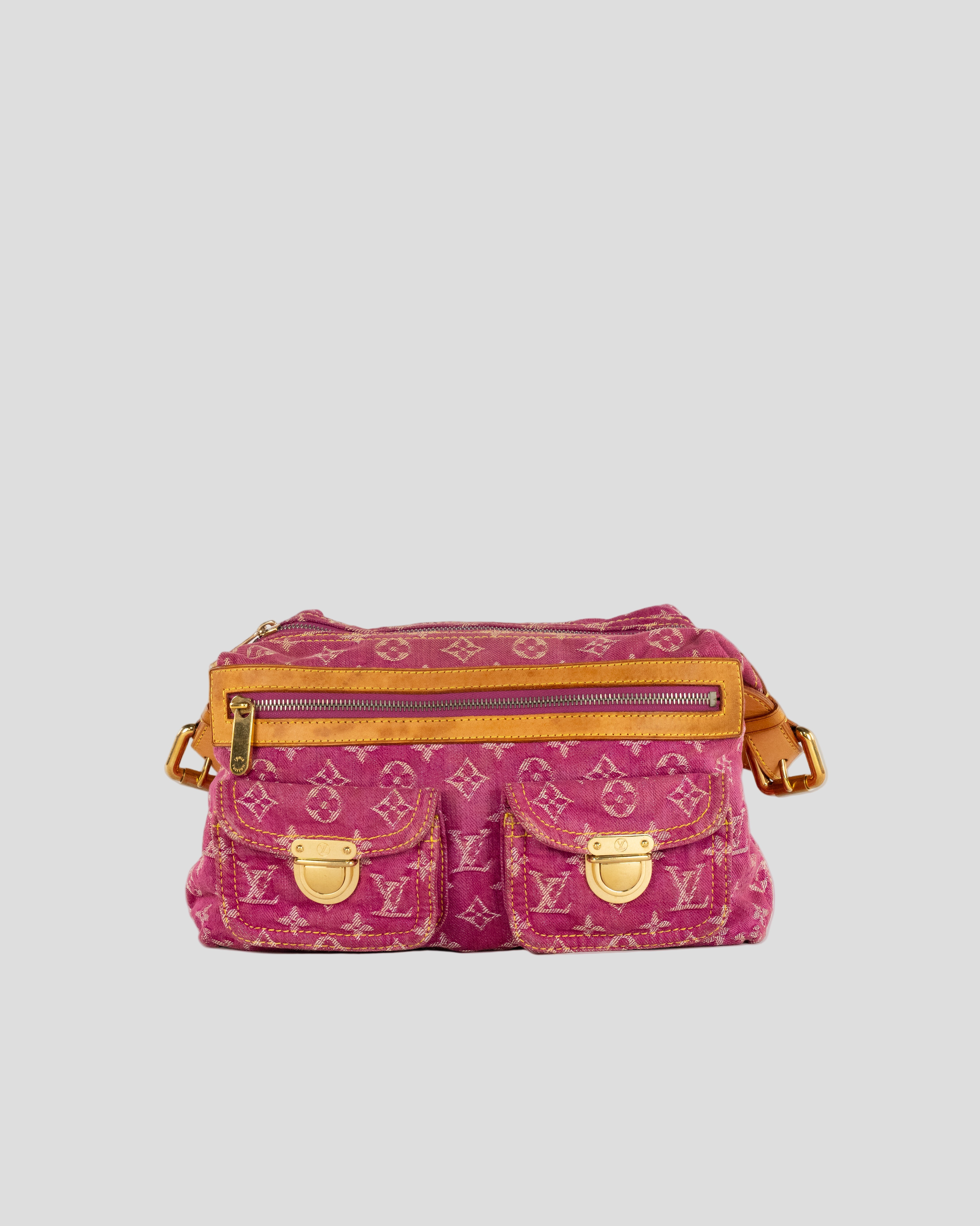 Monogram Denim Buggy PM Bag