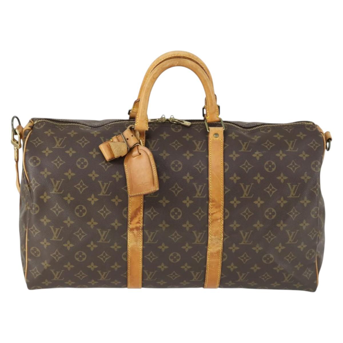 Monogram Keepall Bandouliere 50 Boston Bag