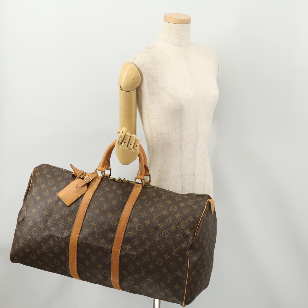 Monogram Keepall 55 Boston Bag