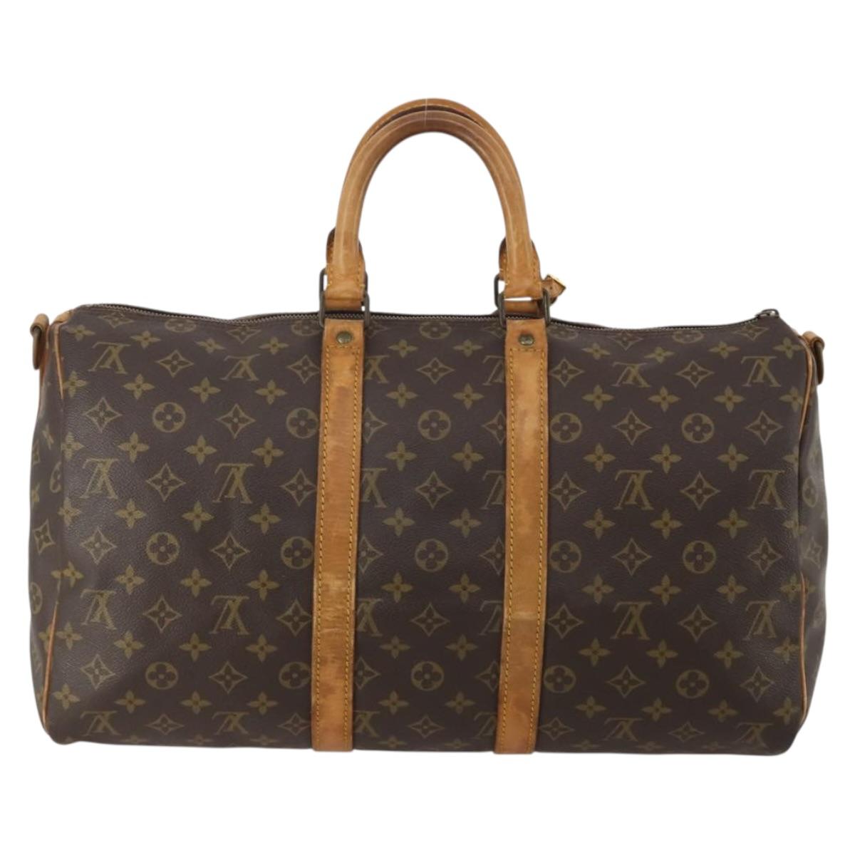 Monogram Keepall Bandouliere 45 Boston Bag