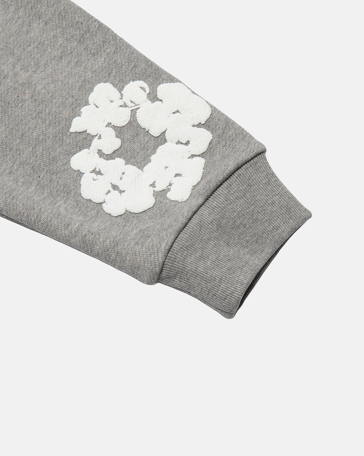 Denim Tears The Cotton Wreath Grey Hoodie