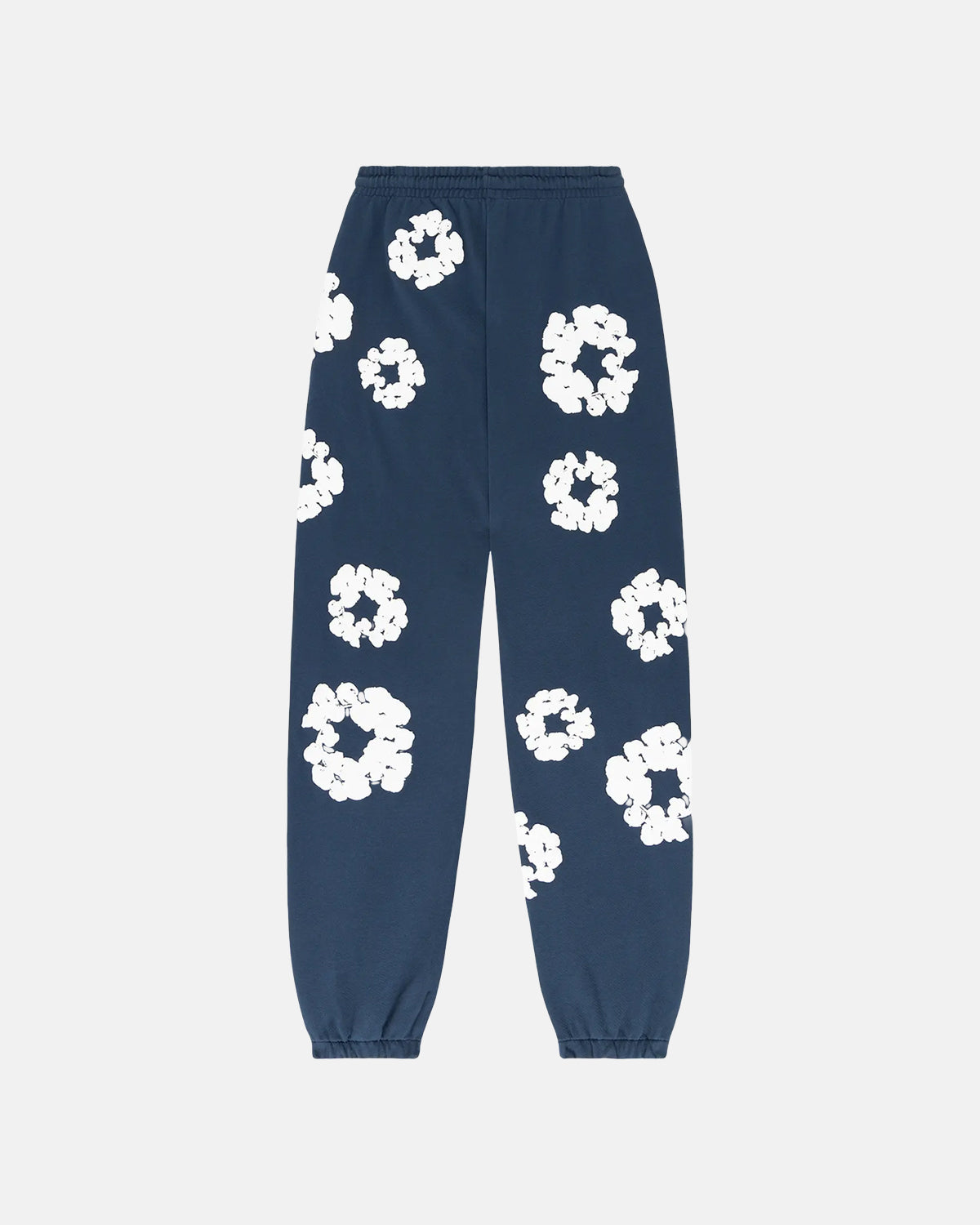 Denim Tears Cotton Wreath -collegehousut Laivastonsiniset