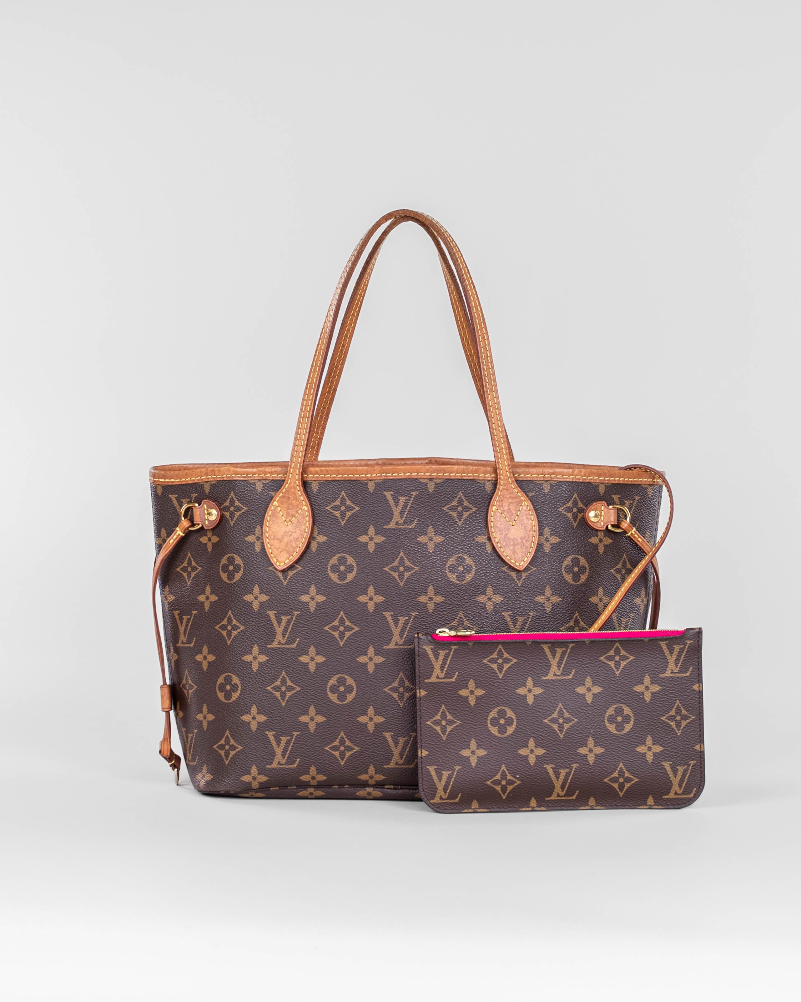 Monogram Neverfull PM & Pouch