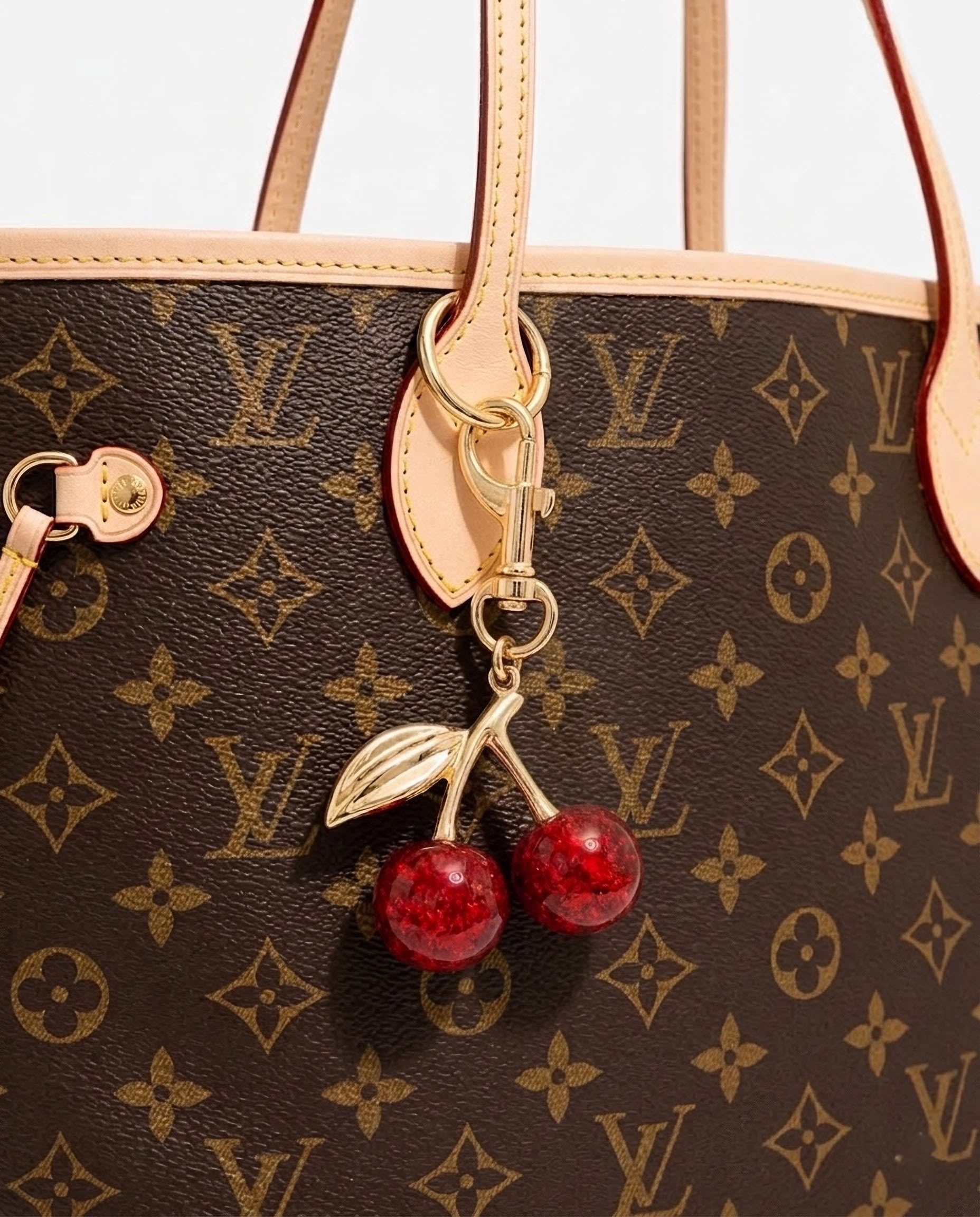 Ice Cream Cherry Bag Charm