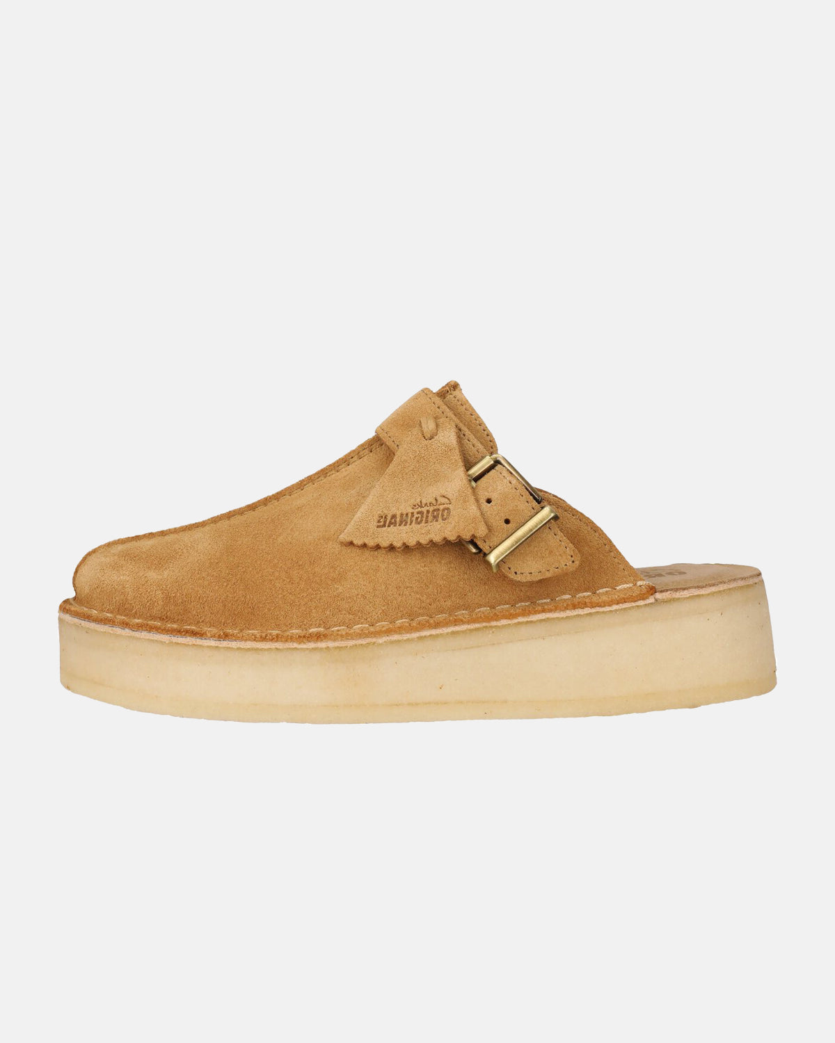 TrekWedge Mule D "Tan Suede"