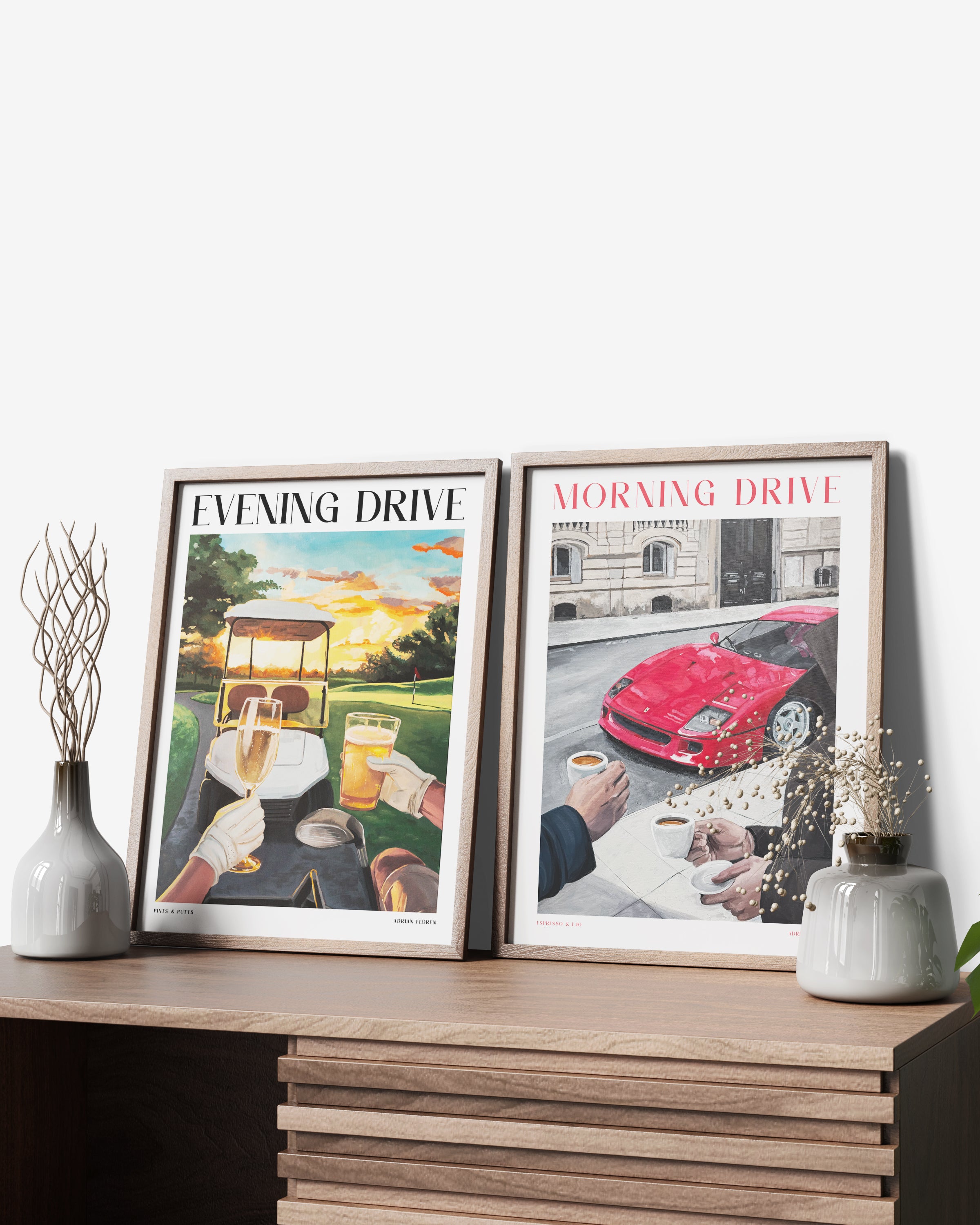 "Evening Drive" Poster