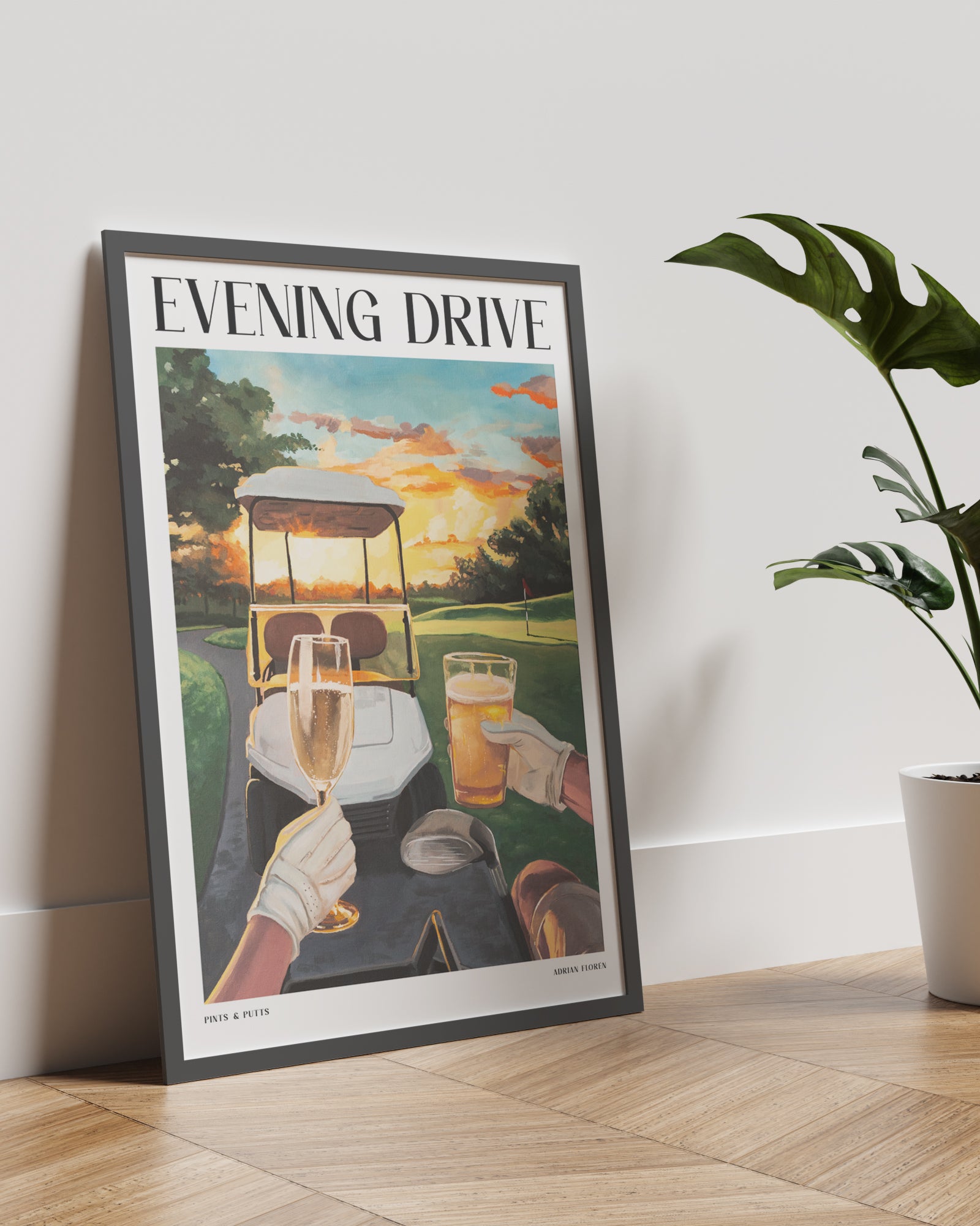 "Evening Drive" Poster