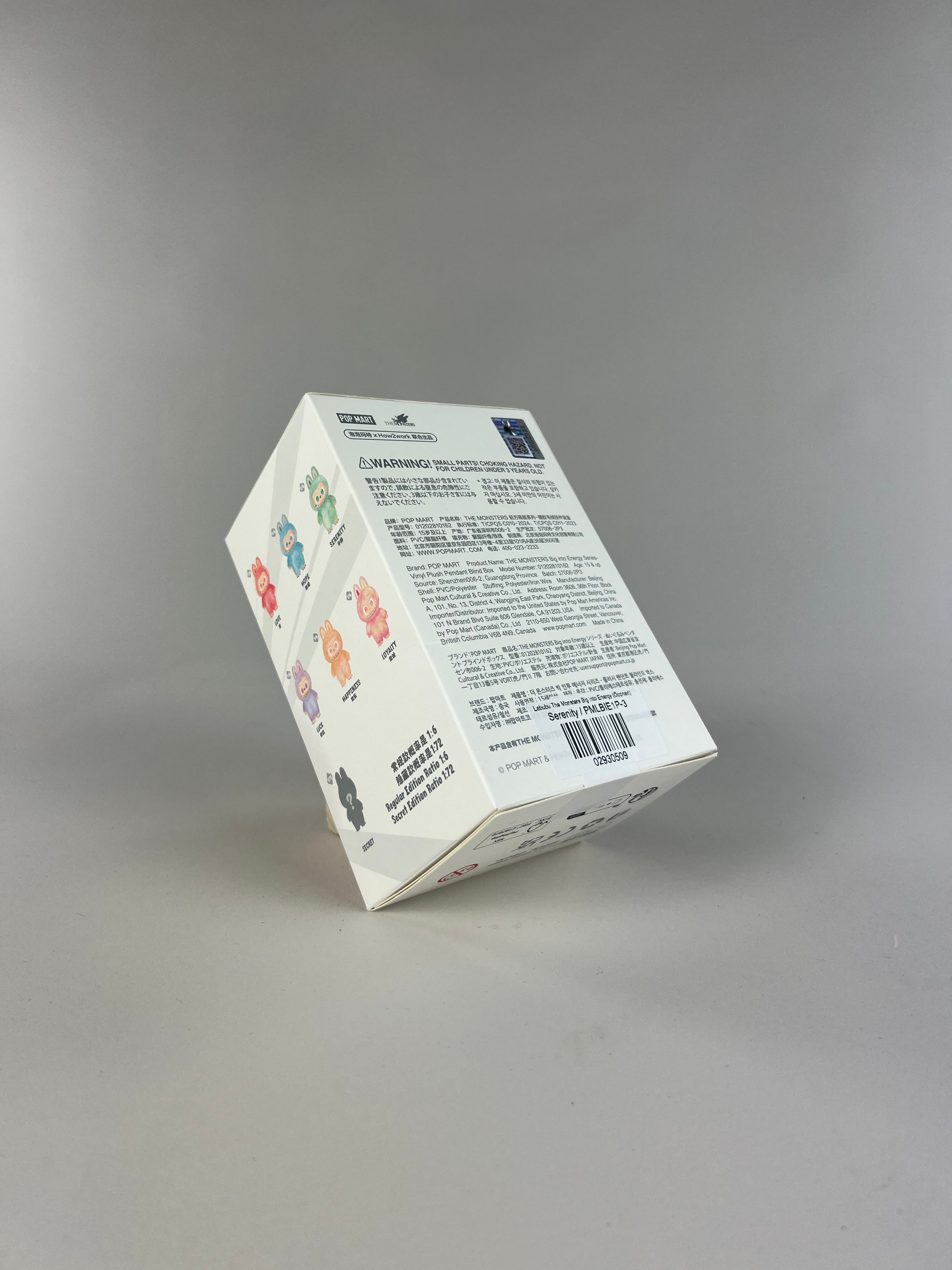 Labubu The Monsters Big into Energy (Öppnad)