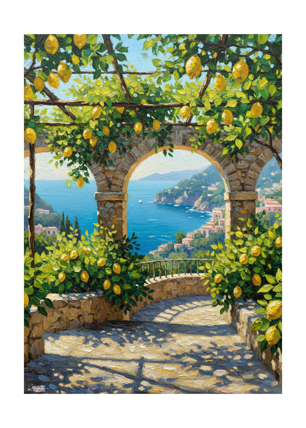 "Lemon walk" Poster