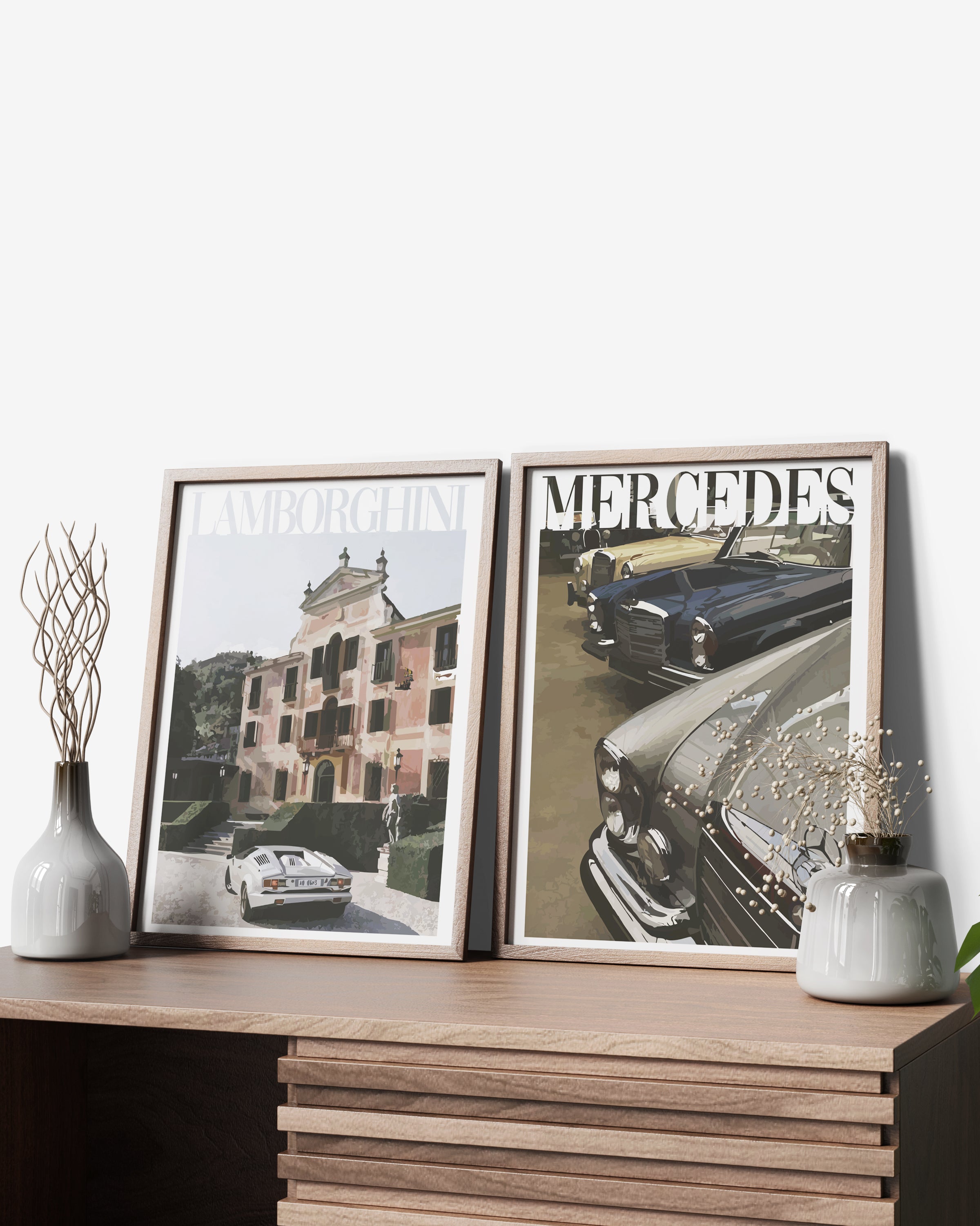 "Old Money Mercedes No.3" Poster