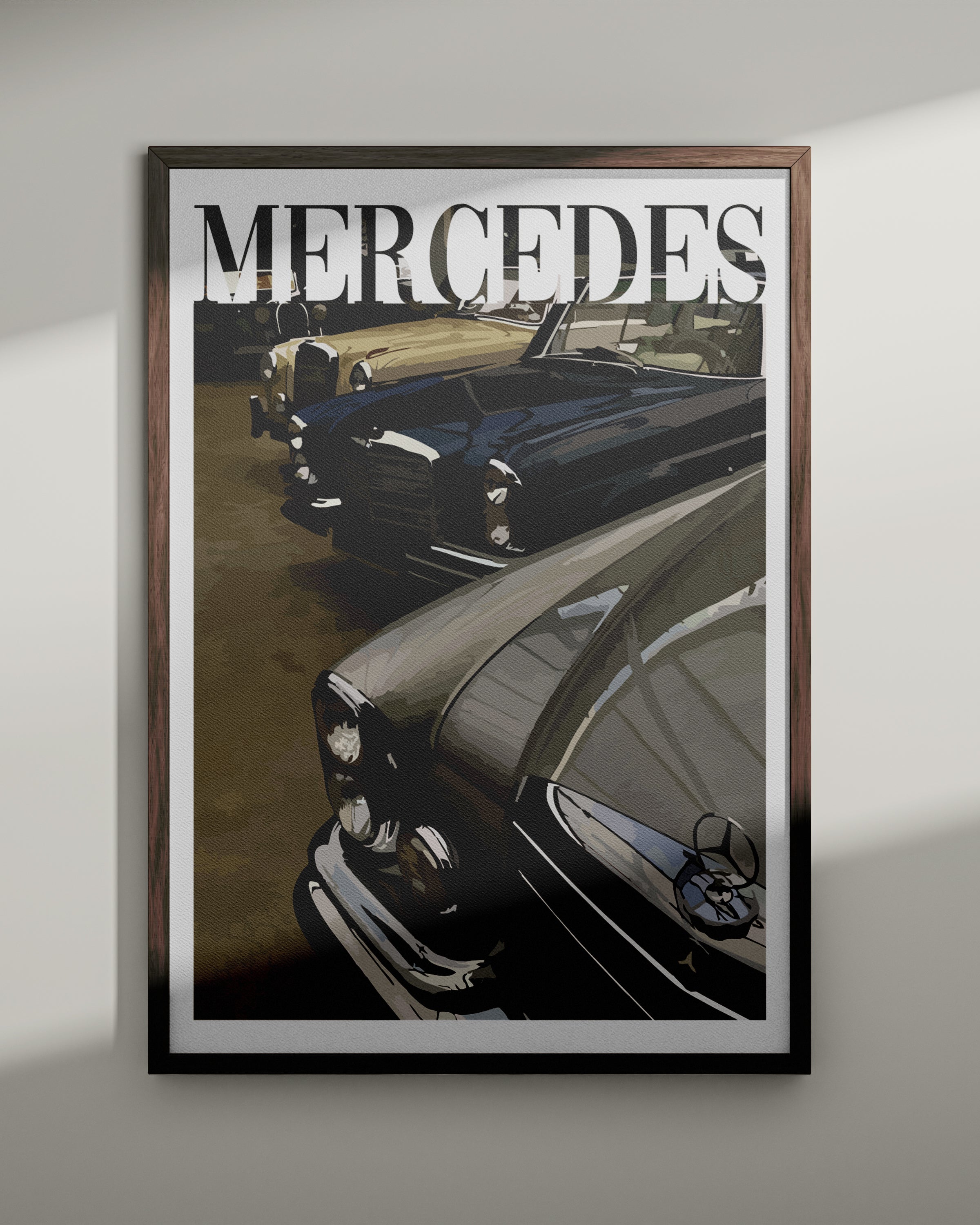 "Old Money Mercedes No.3" Poster