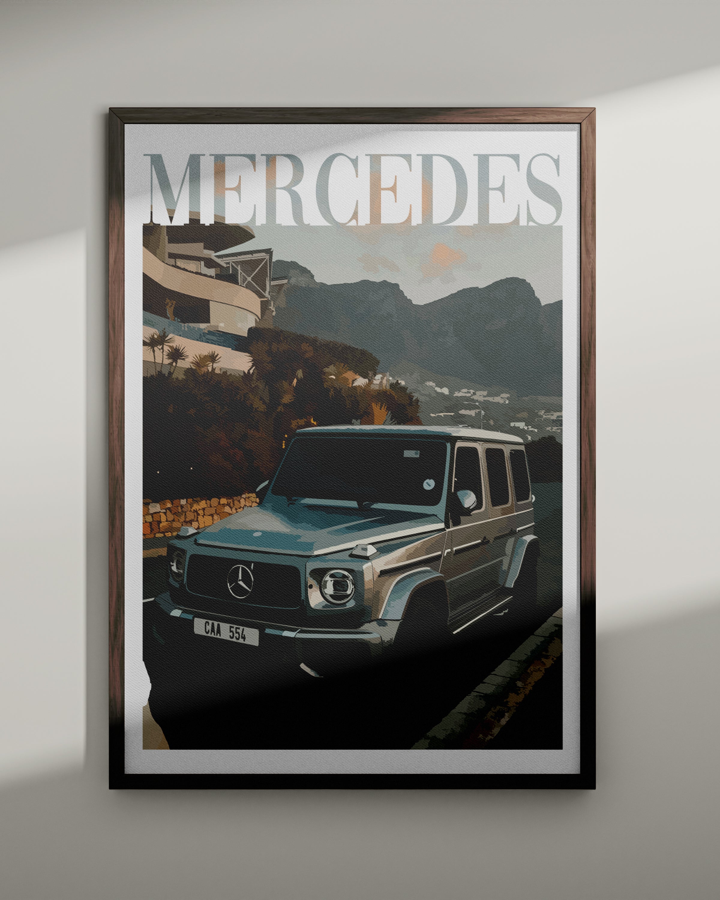 "Old Money Mercedes No.5" Poster
