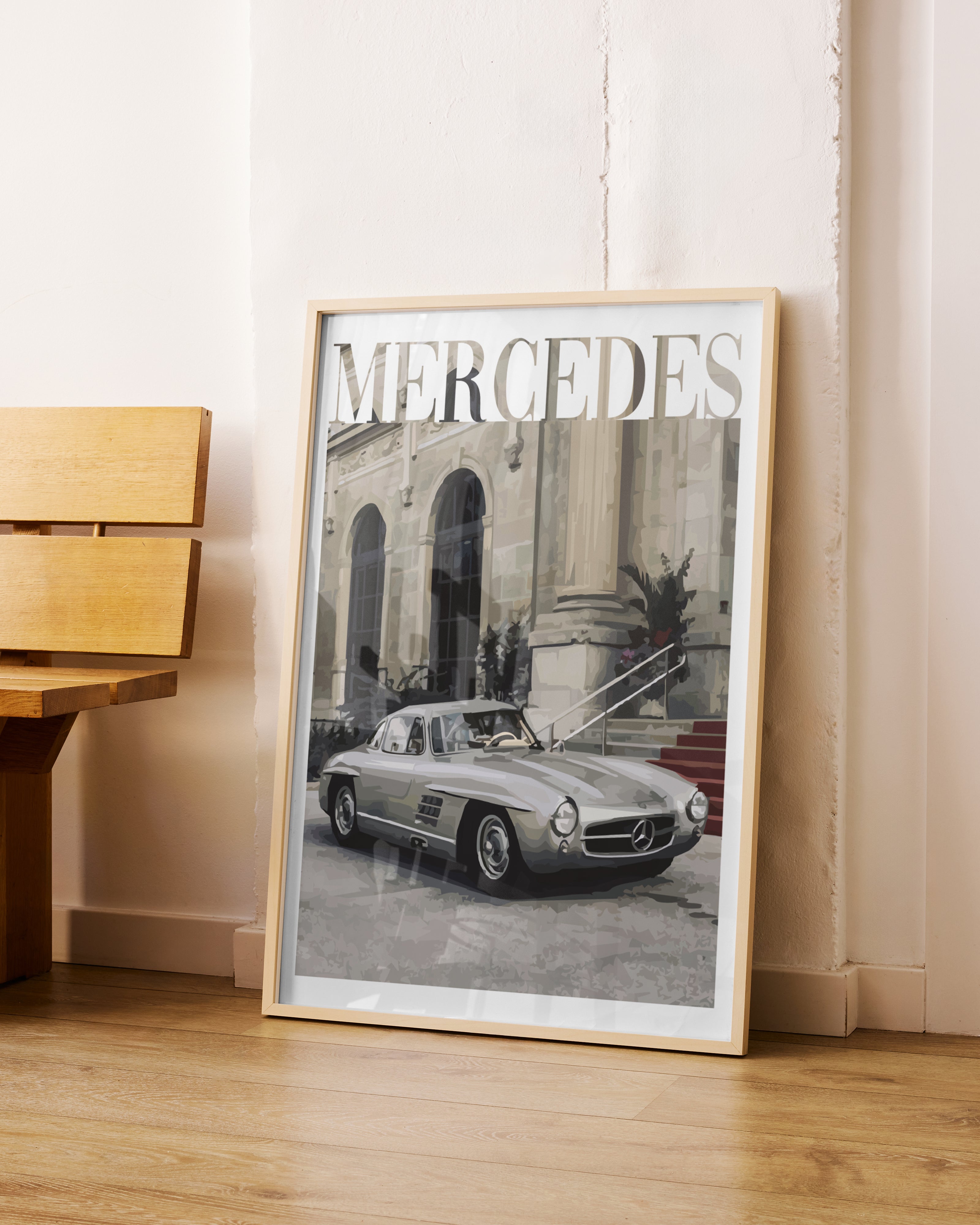 "Old Money Mercedes No.1" Poster