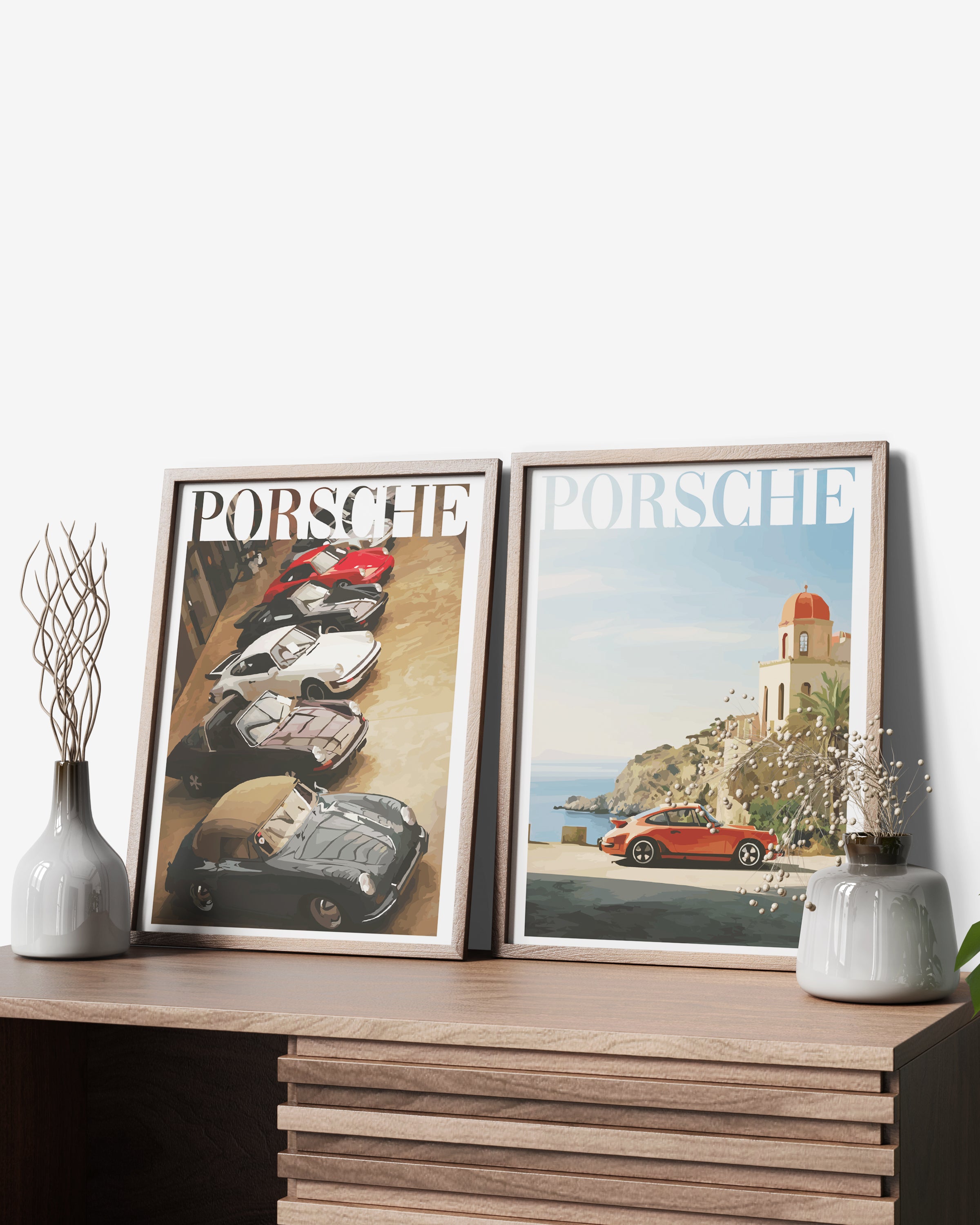 "Old Money Porsche No.6" Poster