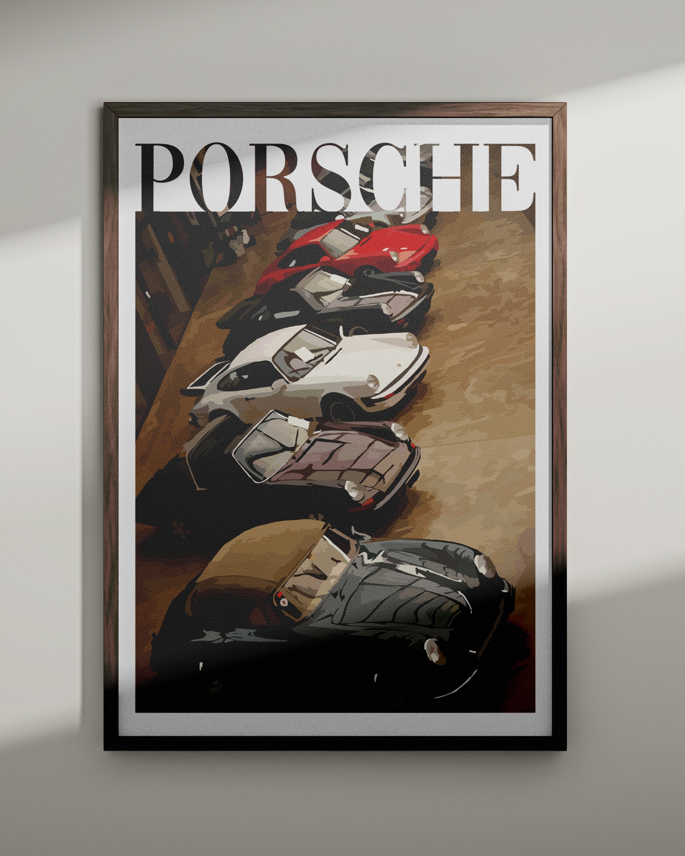 "Old Money Porsche No.6" Poster
