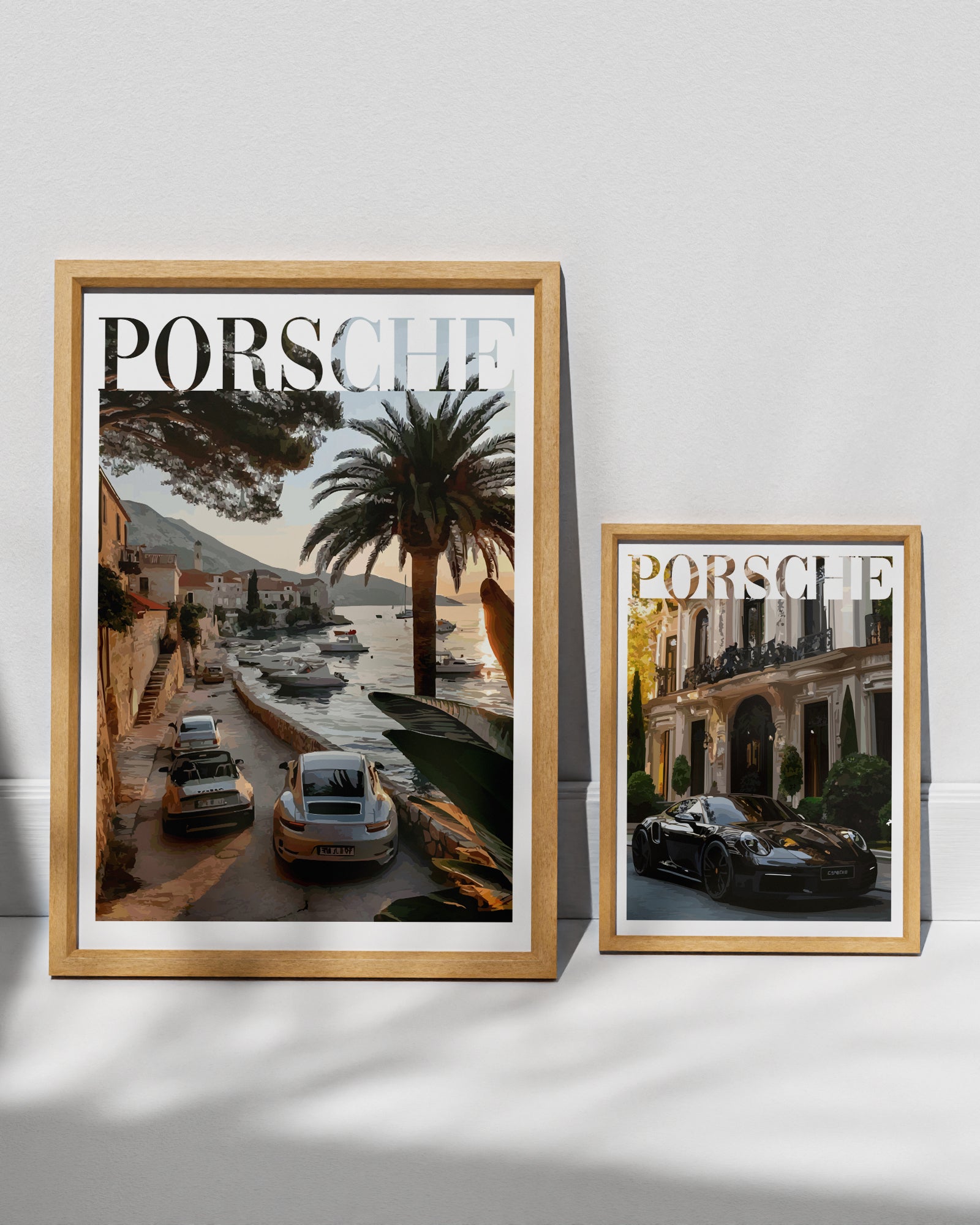 "Porsche Power Duo" Poster Bundle