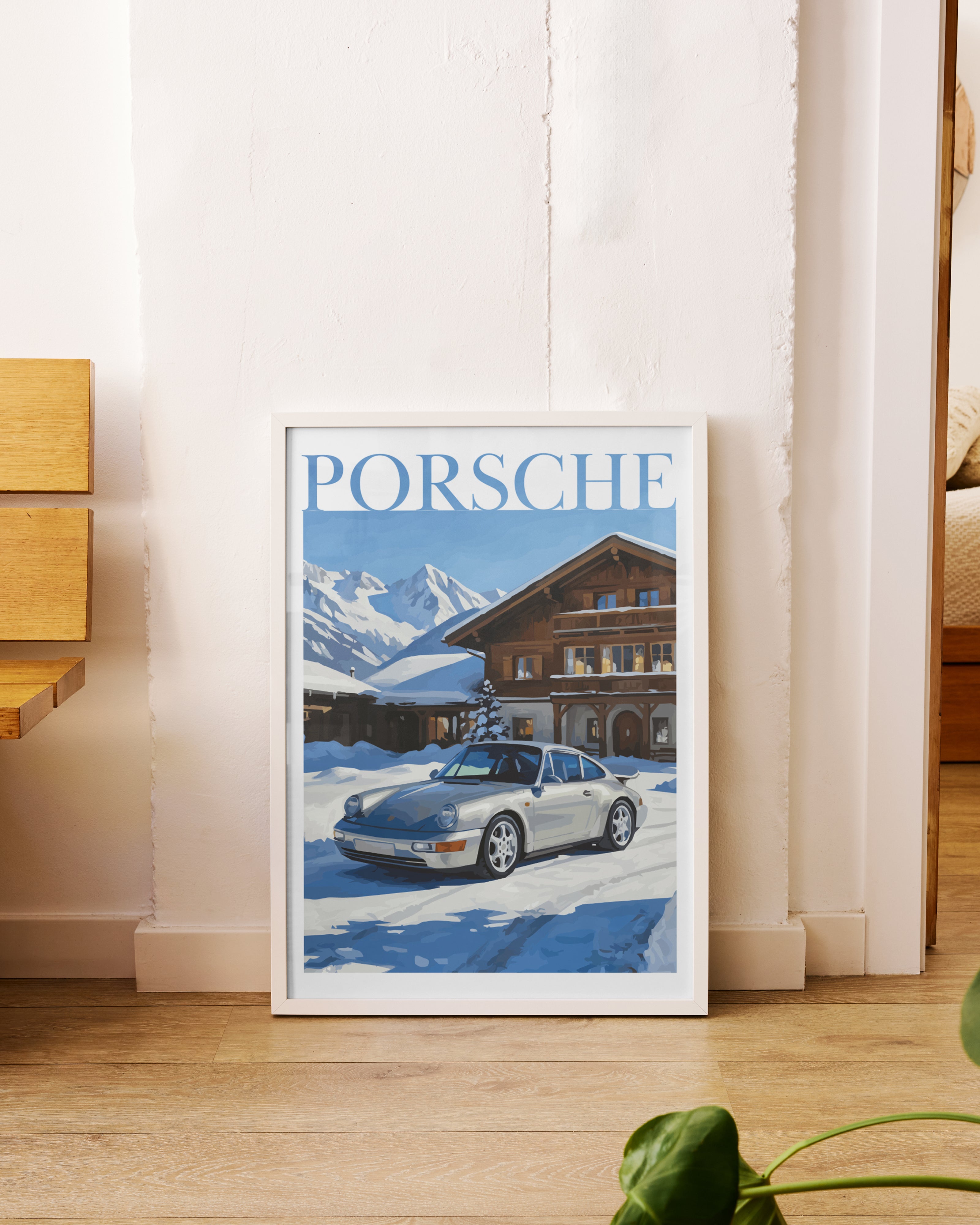 "Winter Porsche No.3" Poster
