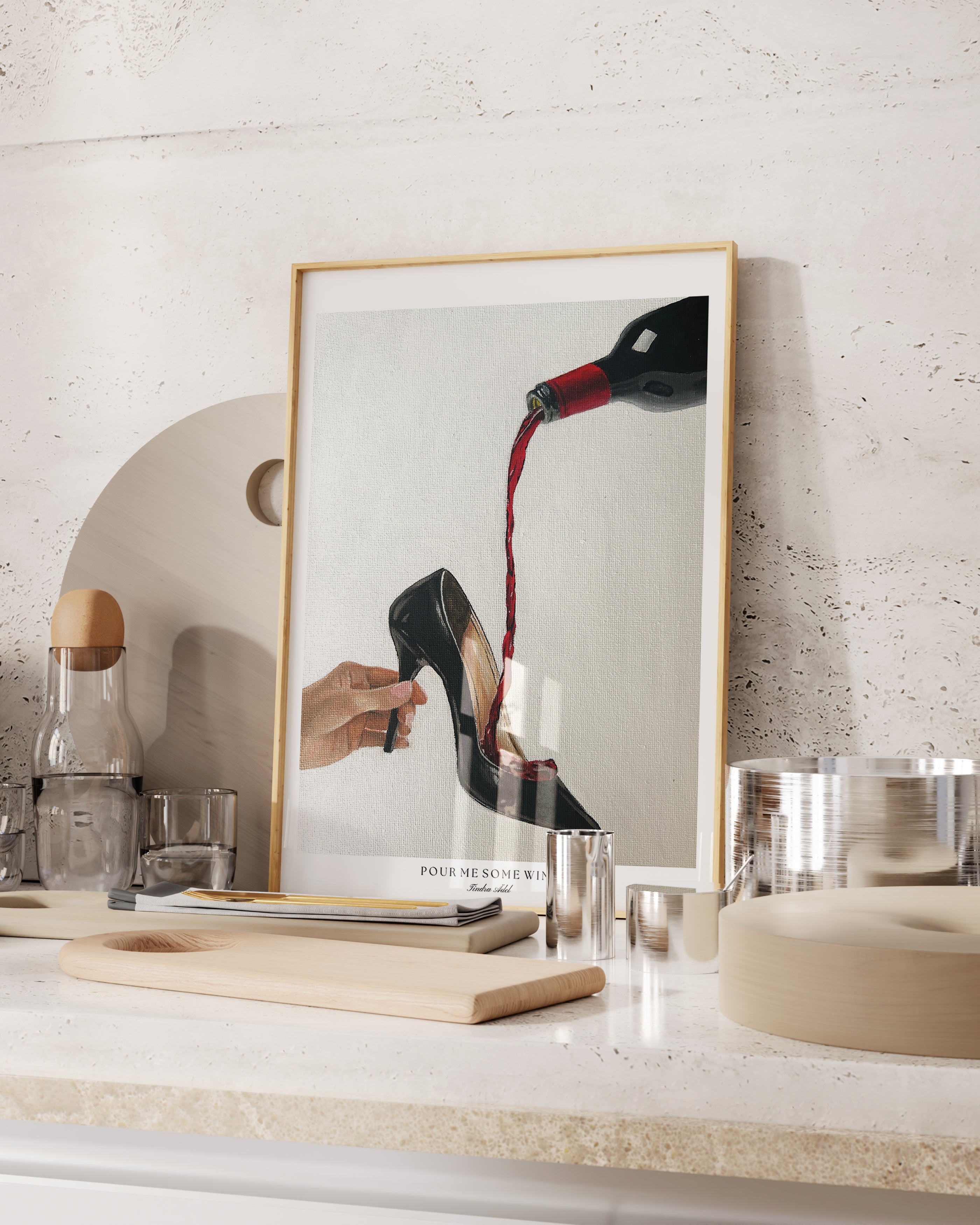 "Pour Me Some Wine" Poster