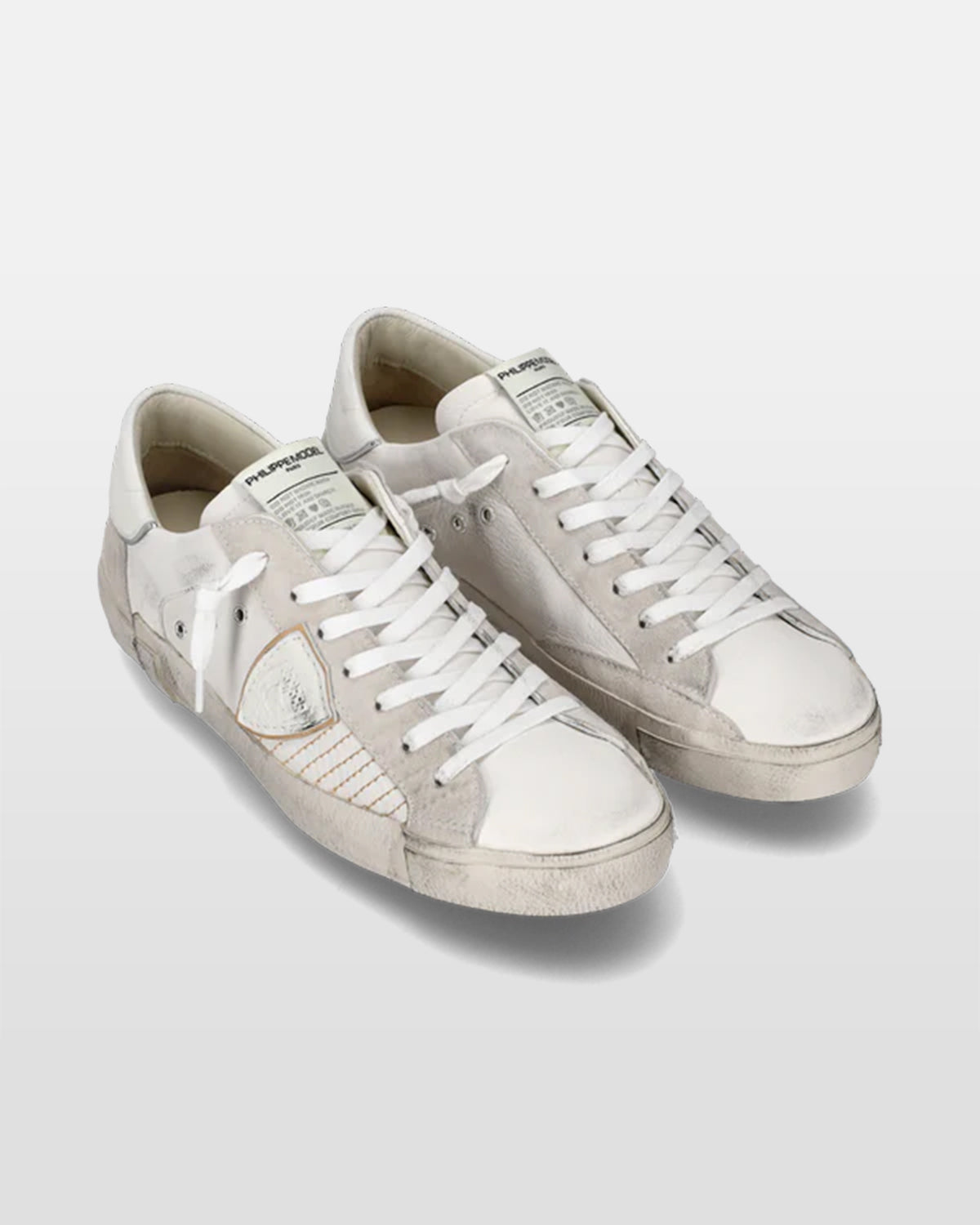 Handla Philippe Model Men's Prsx Low White online | Smidigt och enkelt på nätet - Merchsweden |