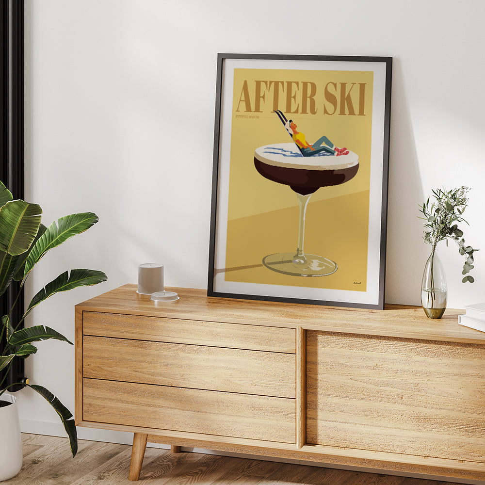 Handla Arksel Afterski Espresso Martini Poster online | Smidigt och enkelt på nätet - Merchsweden |