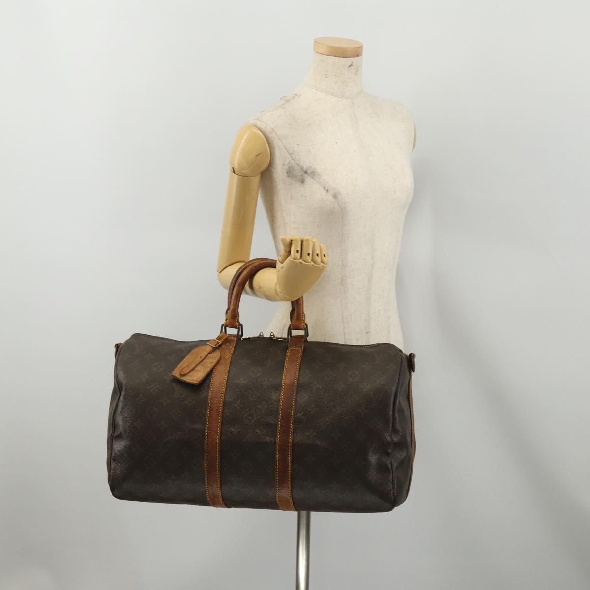 Monogram Keepall Bandouliere 45 Boston Bag
