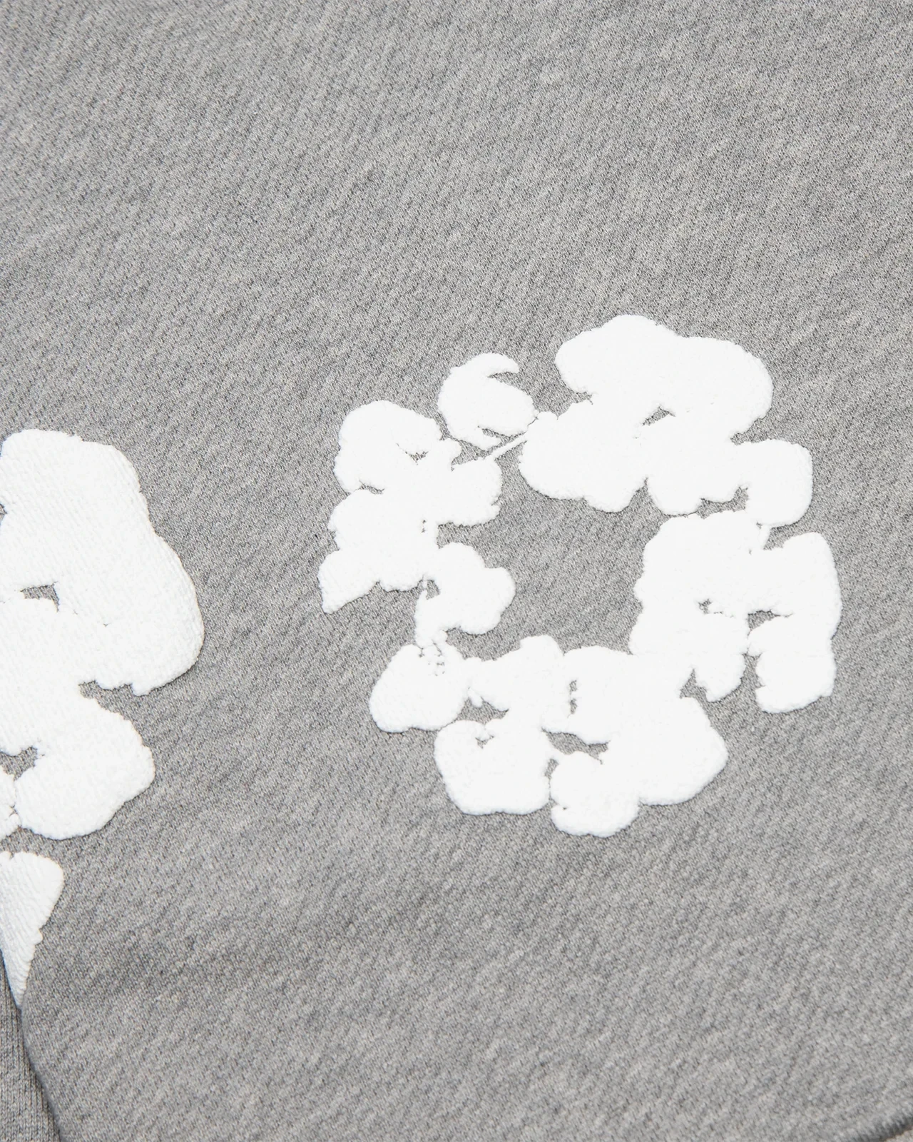 Denim Tears The Cotton Wreath Grey Hoodie