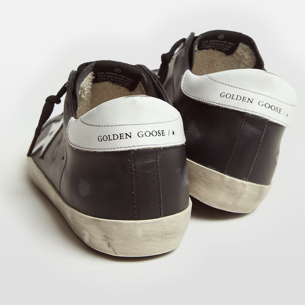 Handla Golden Goose Super-Star Black White Leather online | Smidigt och enkelt på nätet - Merchsweden |