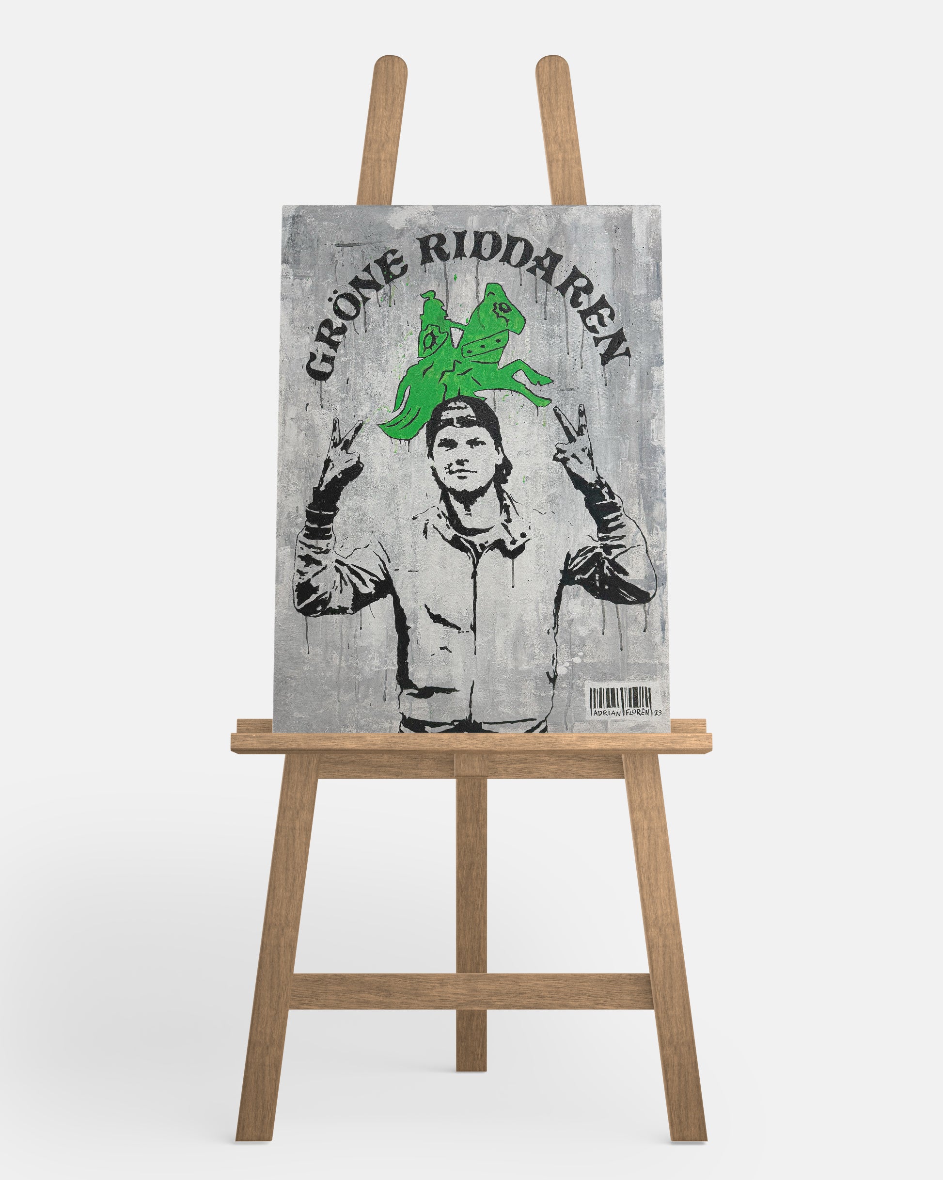 "The Green Knight" Canvas Print