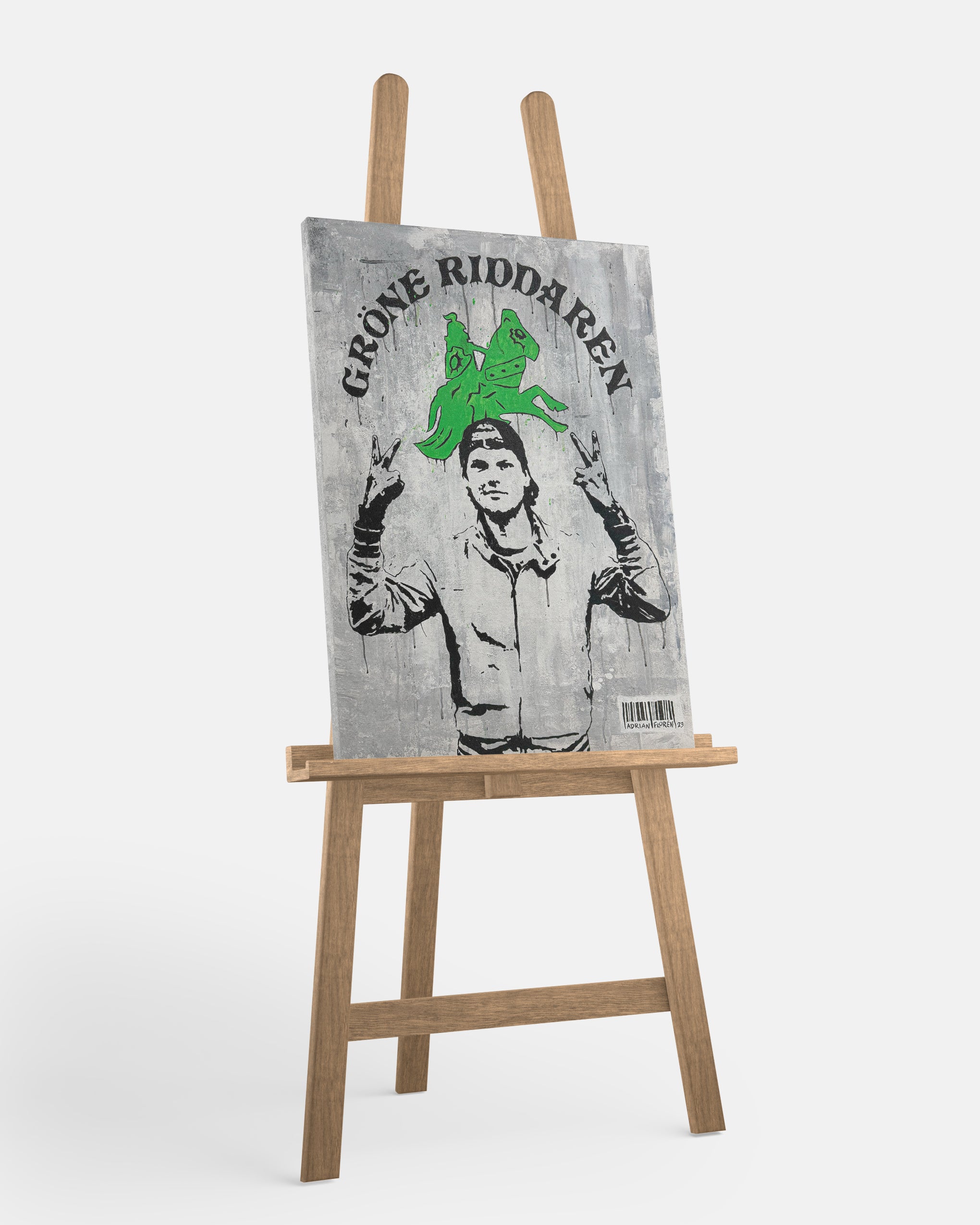 "The Green Knight" Canvas Print