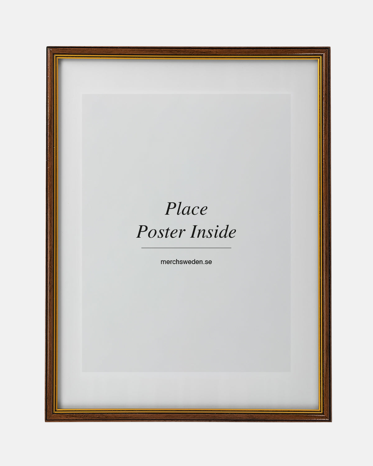 Klassisk Valnöt ram