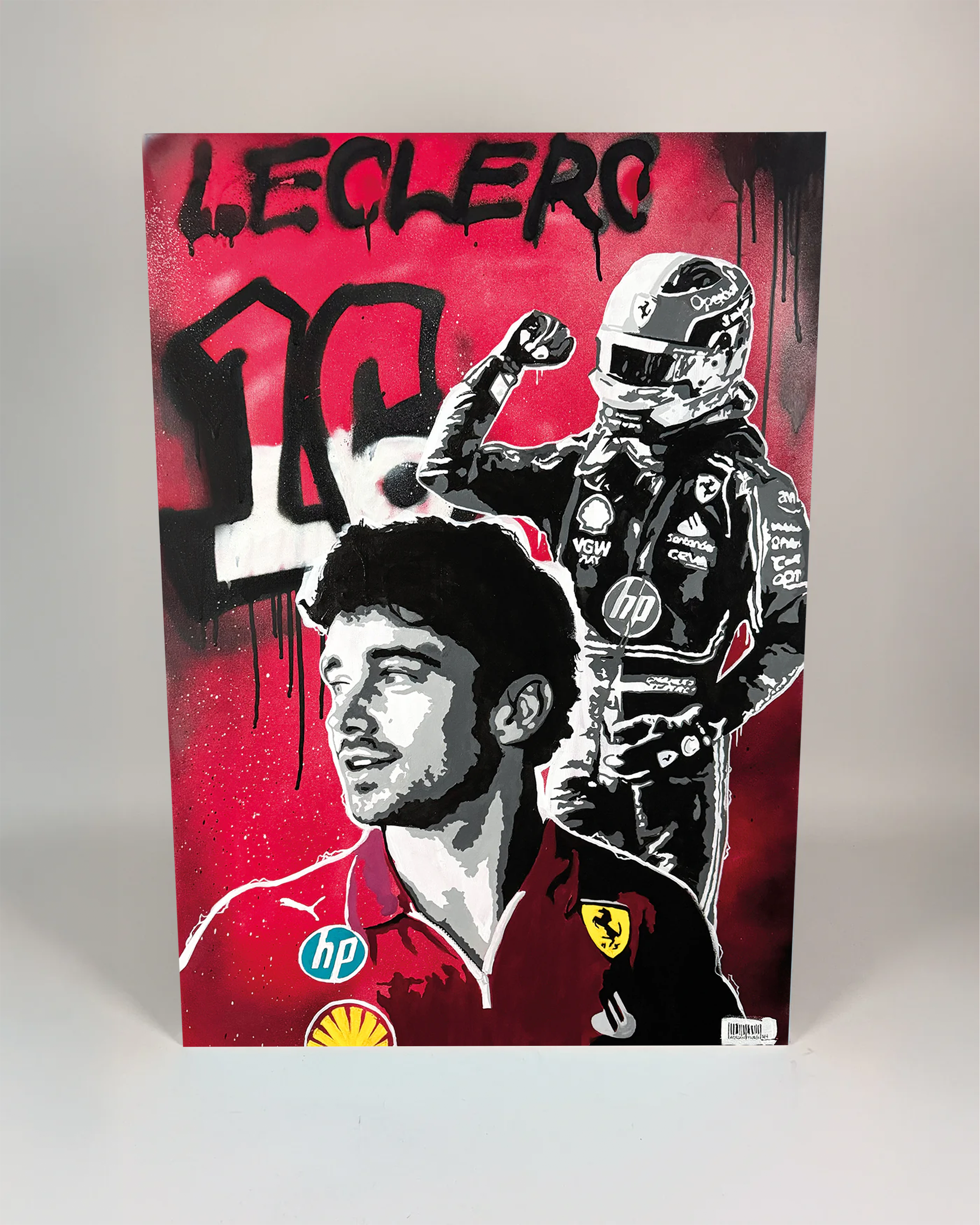 "Leclerc" Original Painting
