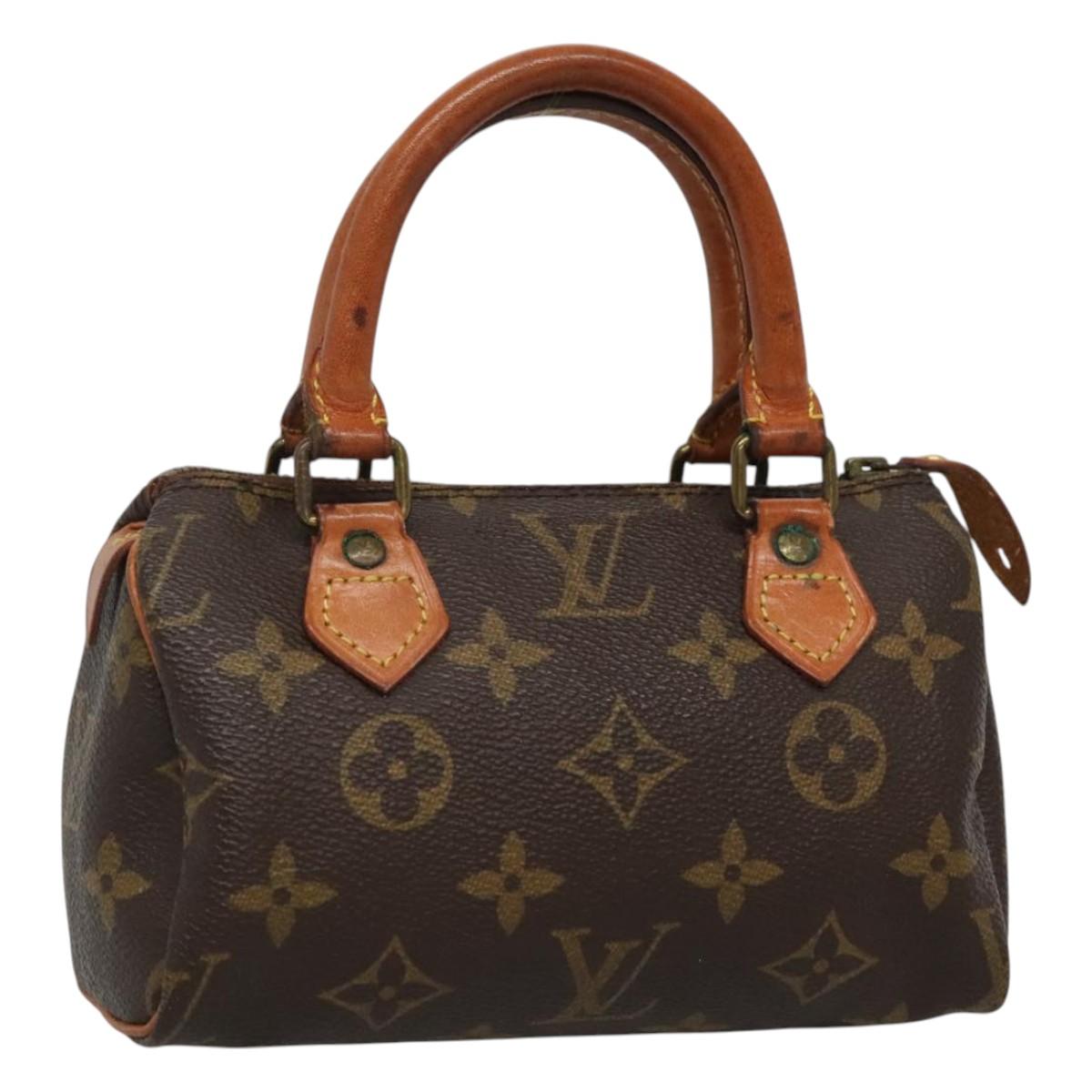Monogram Mini Speedy Hand Bag Vintage