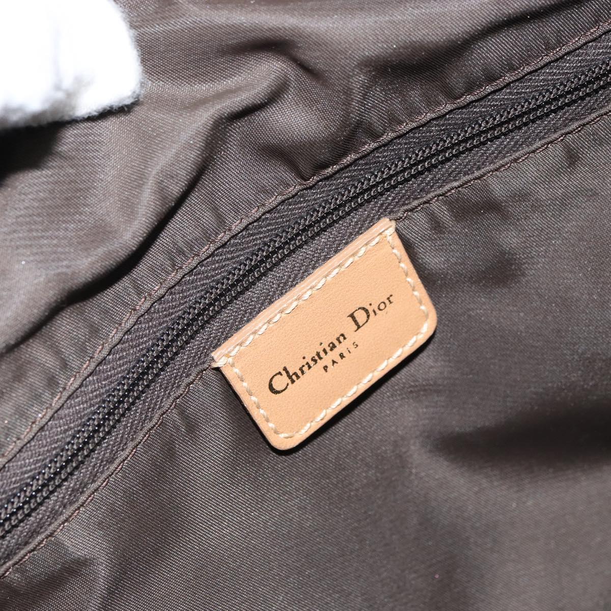 Trotter Canvas Boston Bag Brown Gold