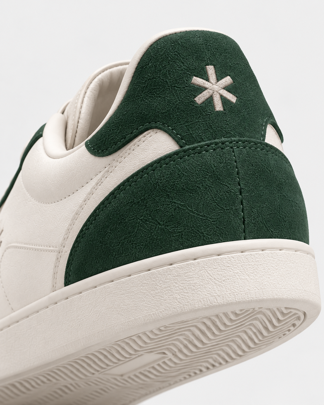 Sundre 02 Green från Sundre Studios – häl och bakre detaljer