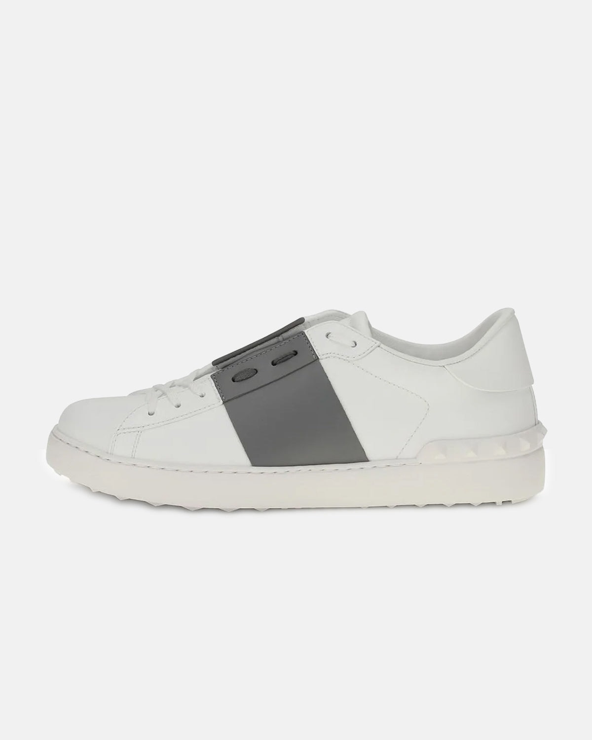 Open White Grey