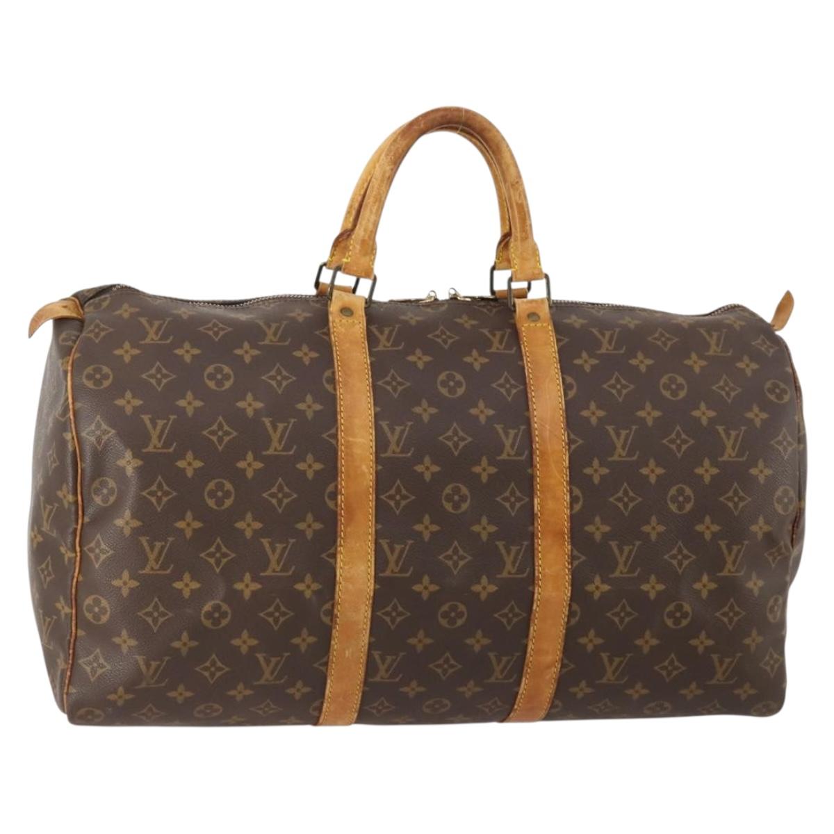 Monogram Keepall 50 Boston Bag