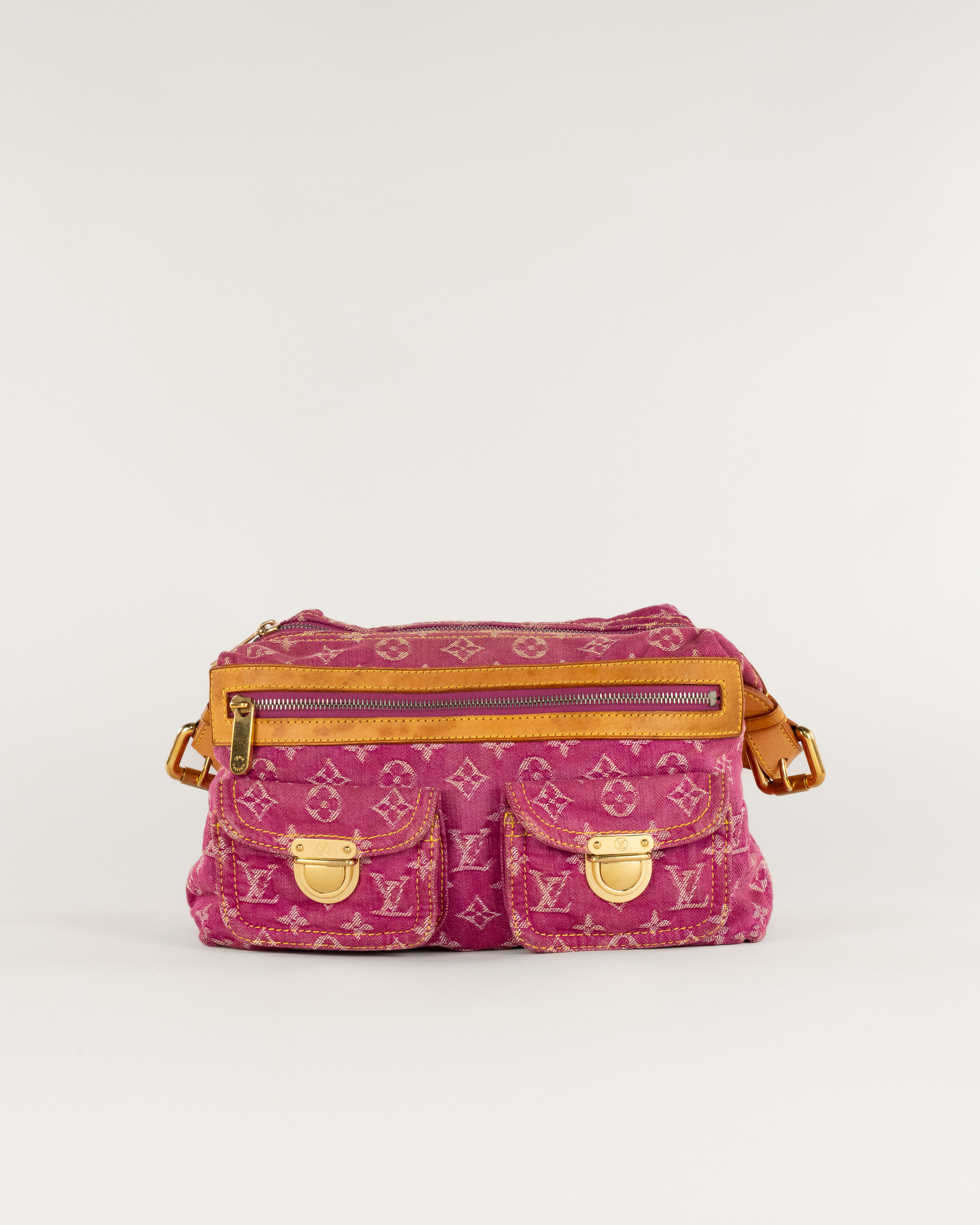 Monogram Denim Buggy PM Bag