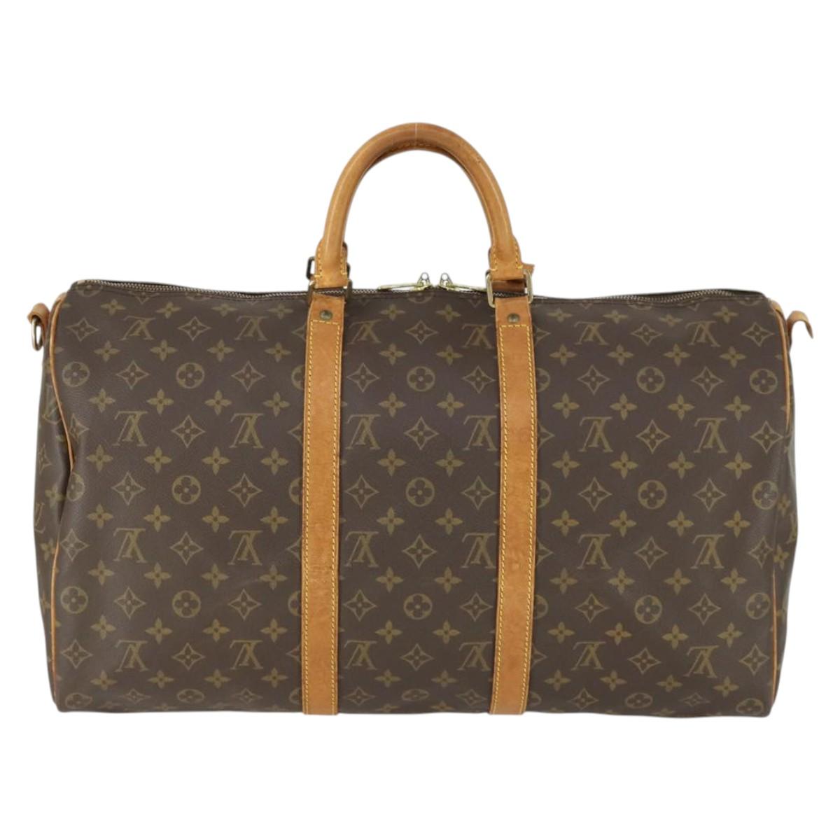Monogram Keepall Bandouliere 50 Boston Bag