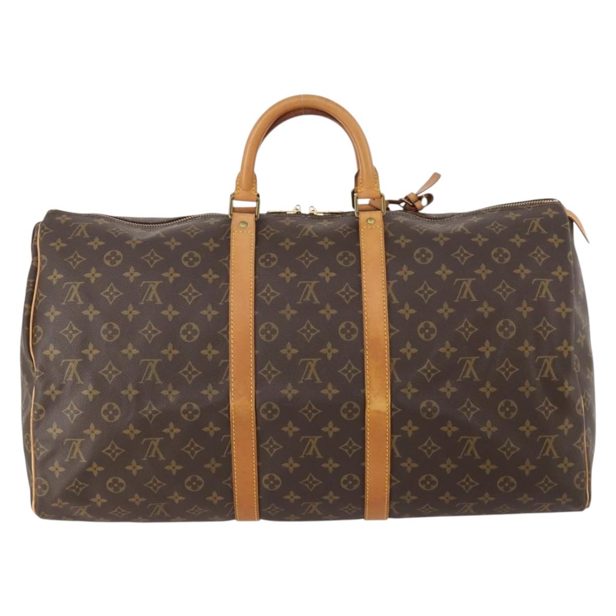 Monogram Keepall 55 Boston Bag