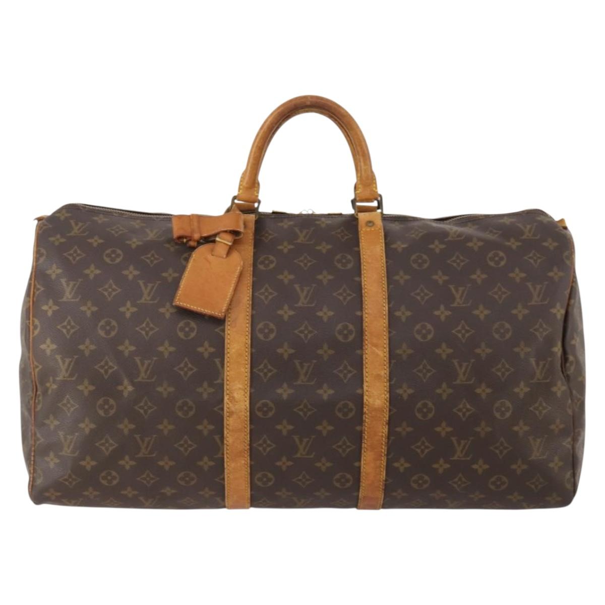 Monogram Keepall 55 Boston Bag