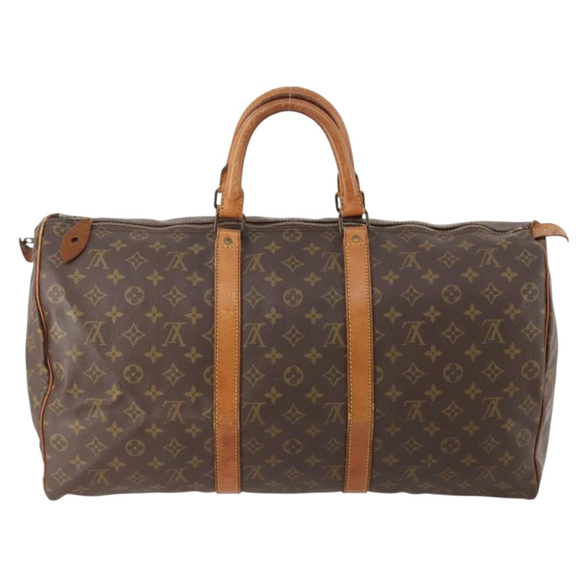 Monogram Keepall 50 Boston Bag