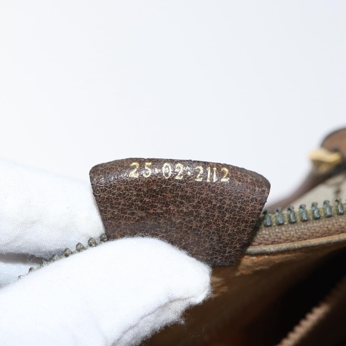 GG Supreme Boston Bag PVC Beige Gold