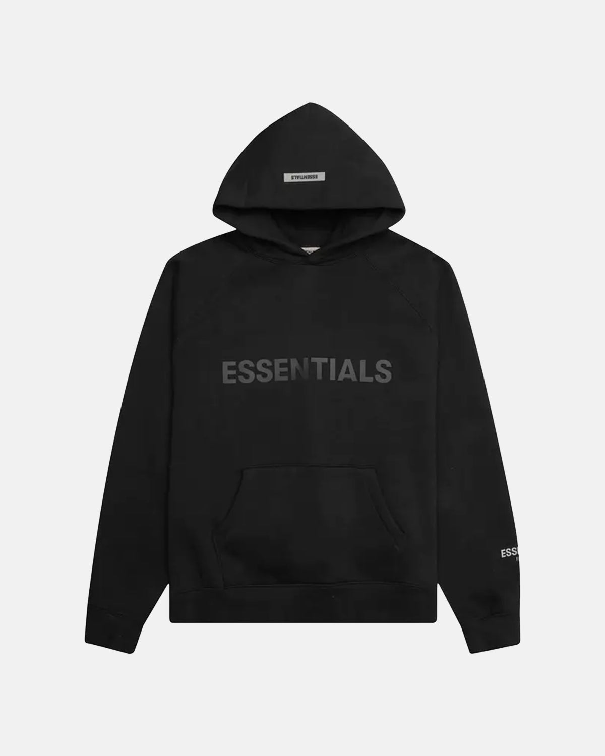 Essentials "Black" Stretch Limo Hoodie (FW20)