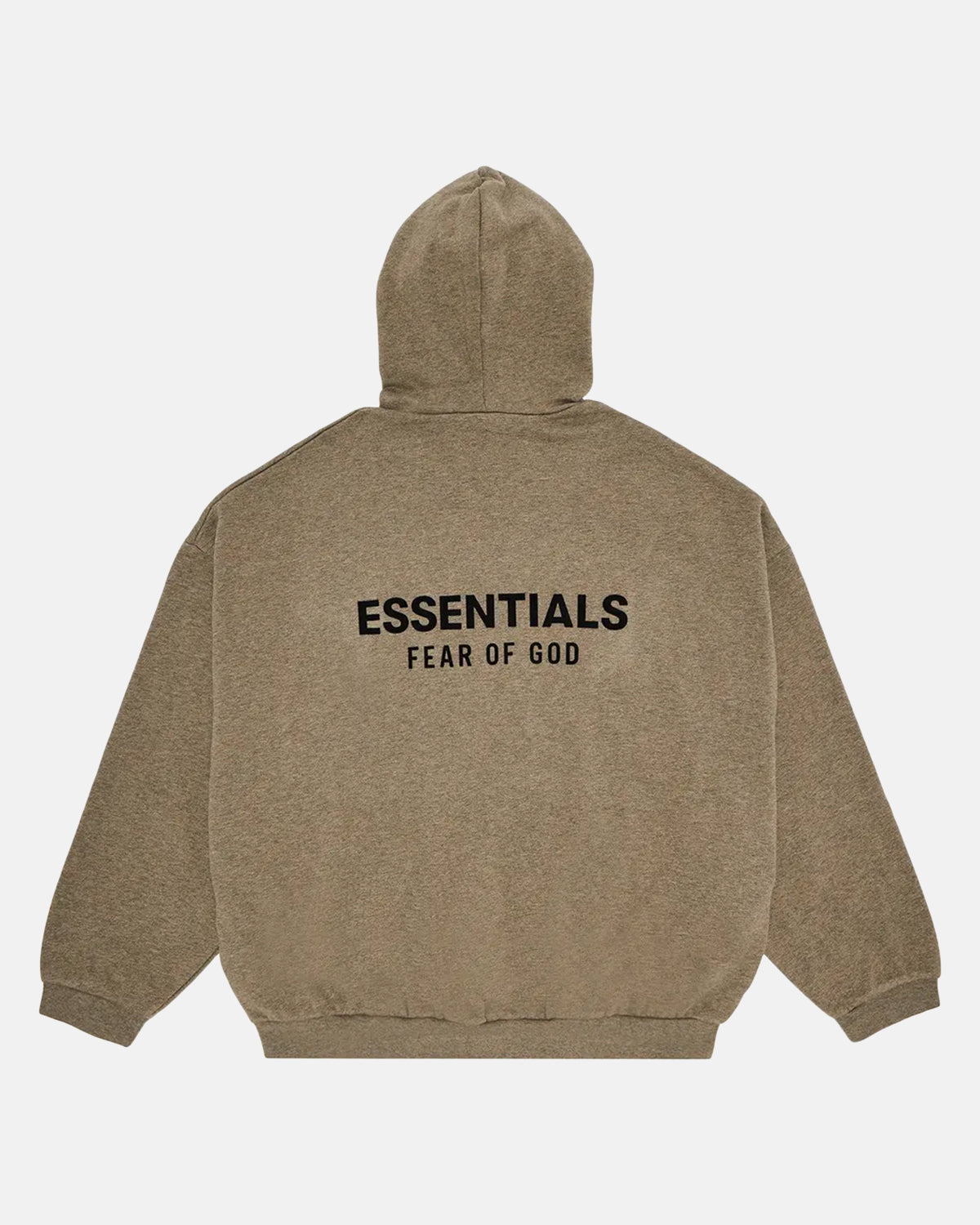 Essentials "Heather Oatmeal" Applique Hoodie (FW20)