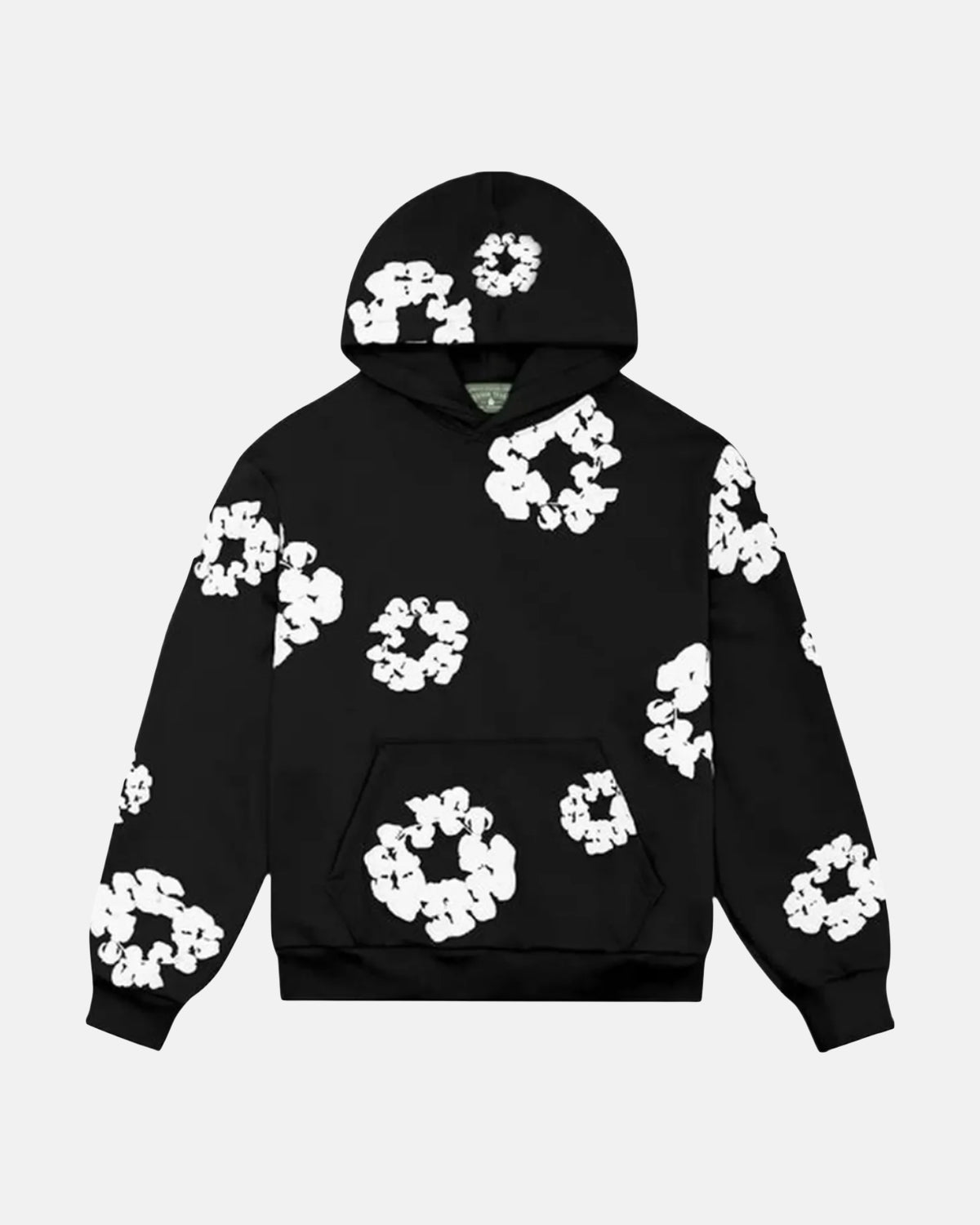 Denim Tears The Cotton Wreath Black Hoodie