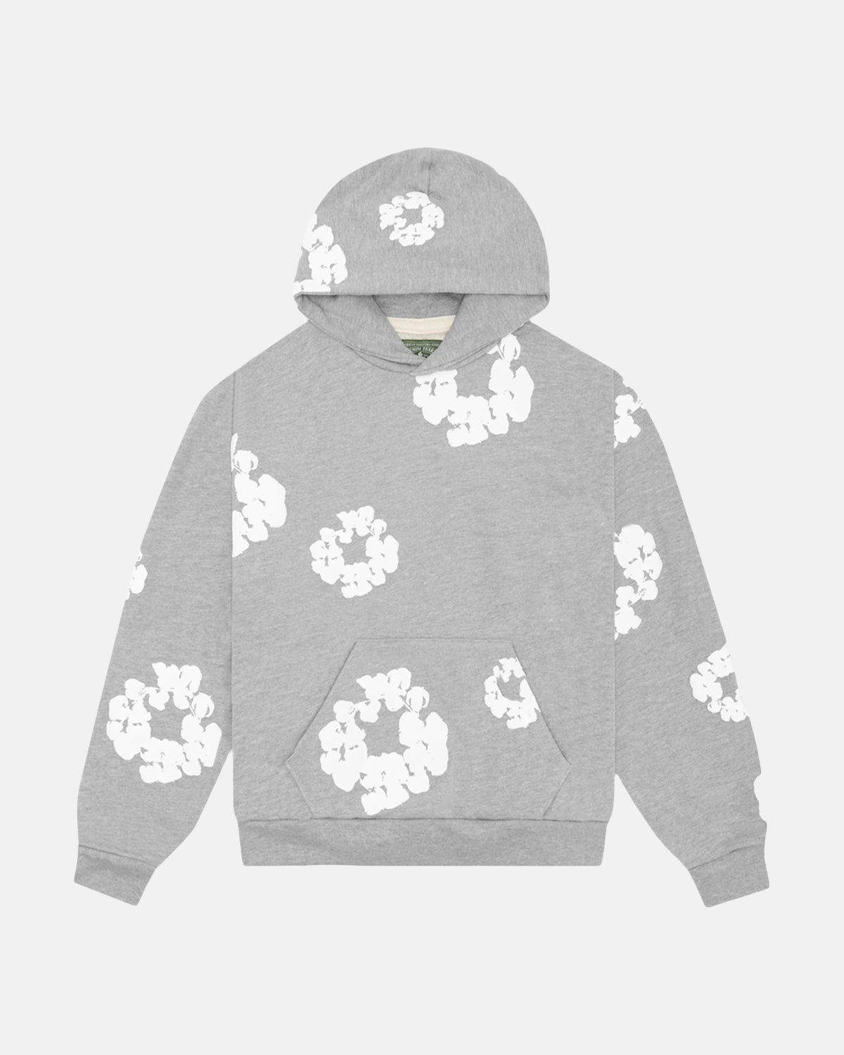 Denim Tears The Cotton Wreath Grey Hoodie