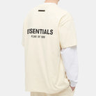 Handla Fear of God Essentials "Buttercream" Tee (SS21) online | Smidigt och enkelt på nätet - Merchsweden |