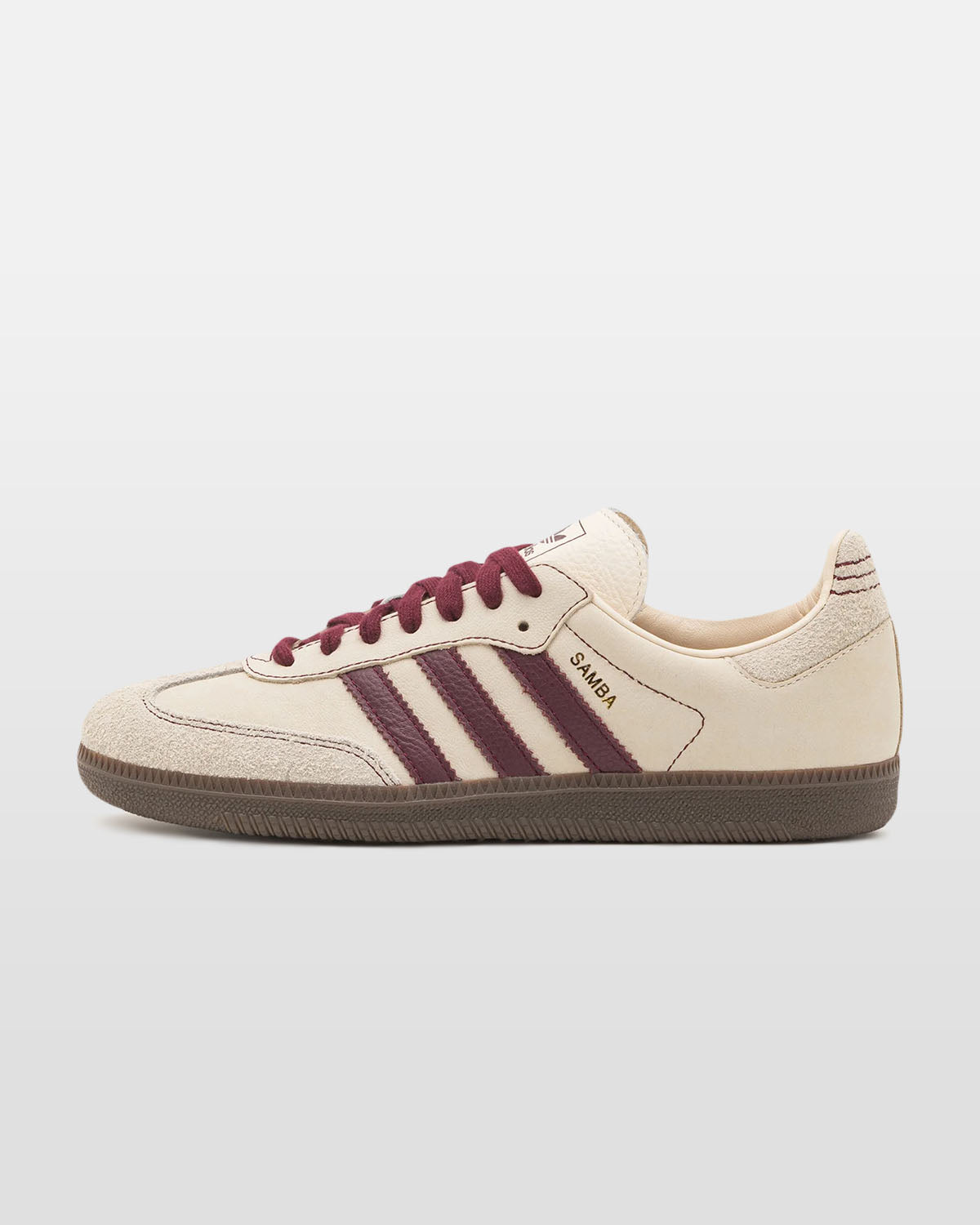 Handla Adidas Samba OG "Wonder White Maroon" online | Smidigt och enkelt på nätet - Merchsweden |