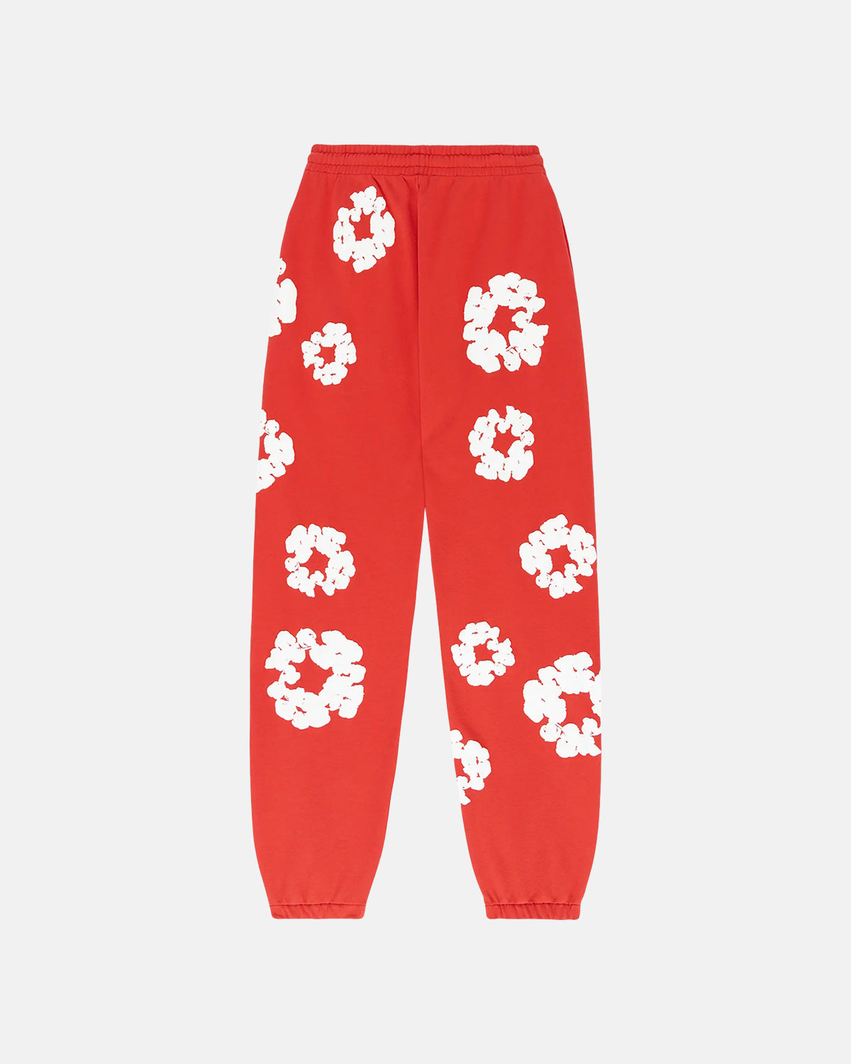Denim Tears Cotton Wreath -collegehousut, punaiset